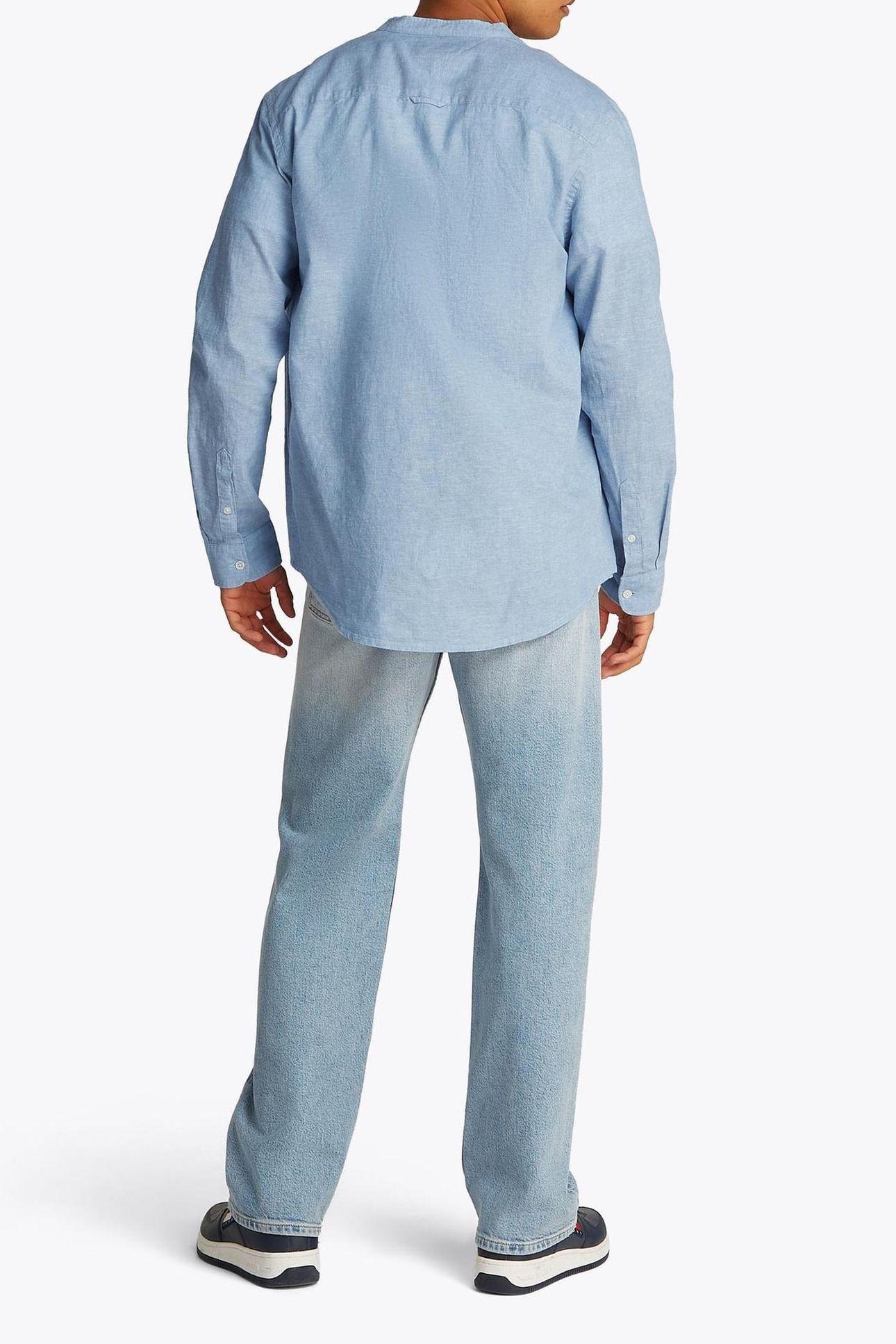 TJM LINEN MIX BAND COLORADO BLUE 3