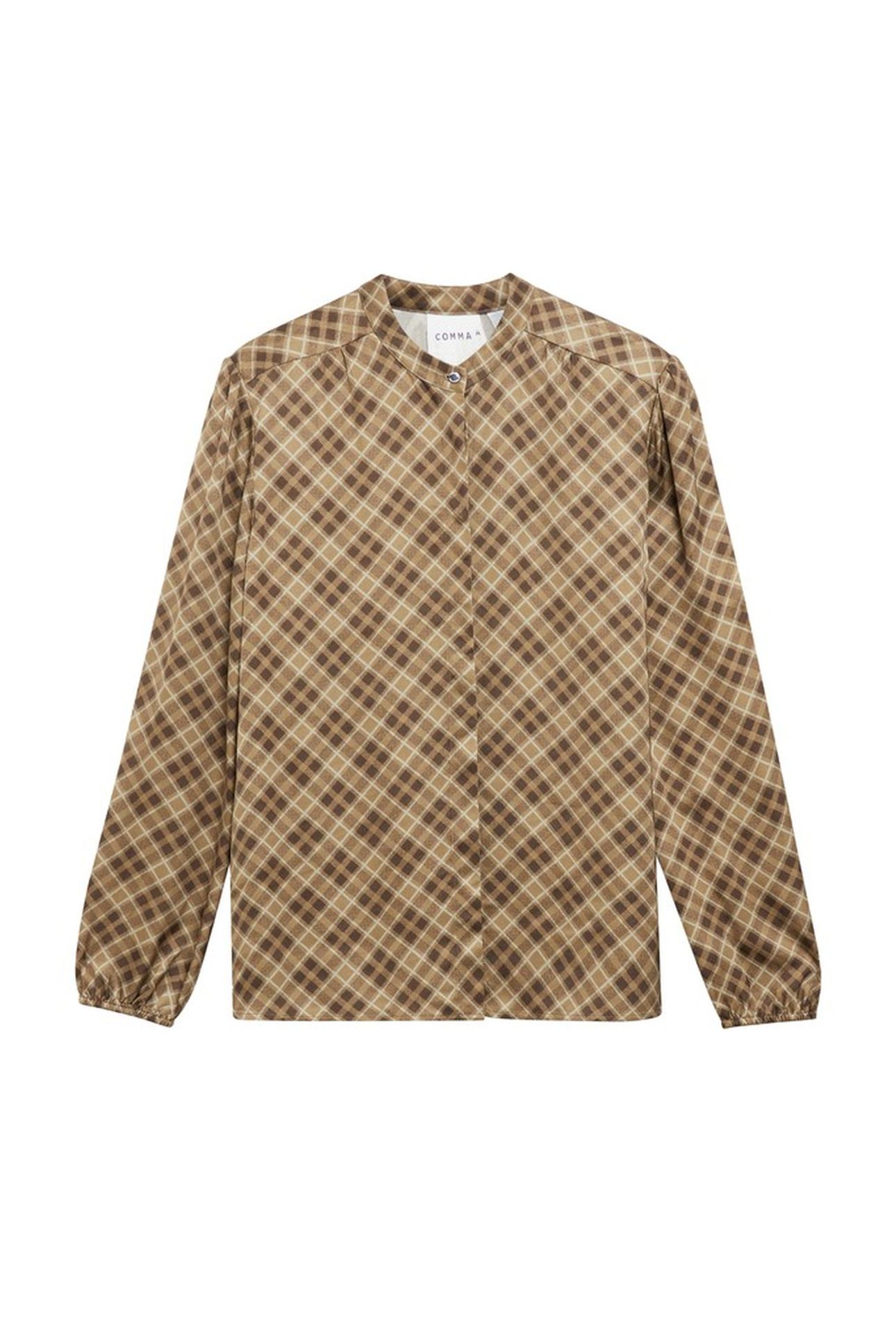 COMMA BLOUSES BROWN 4