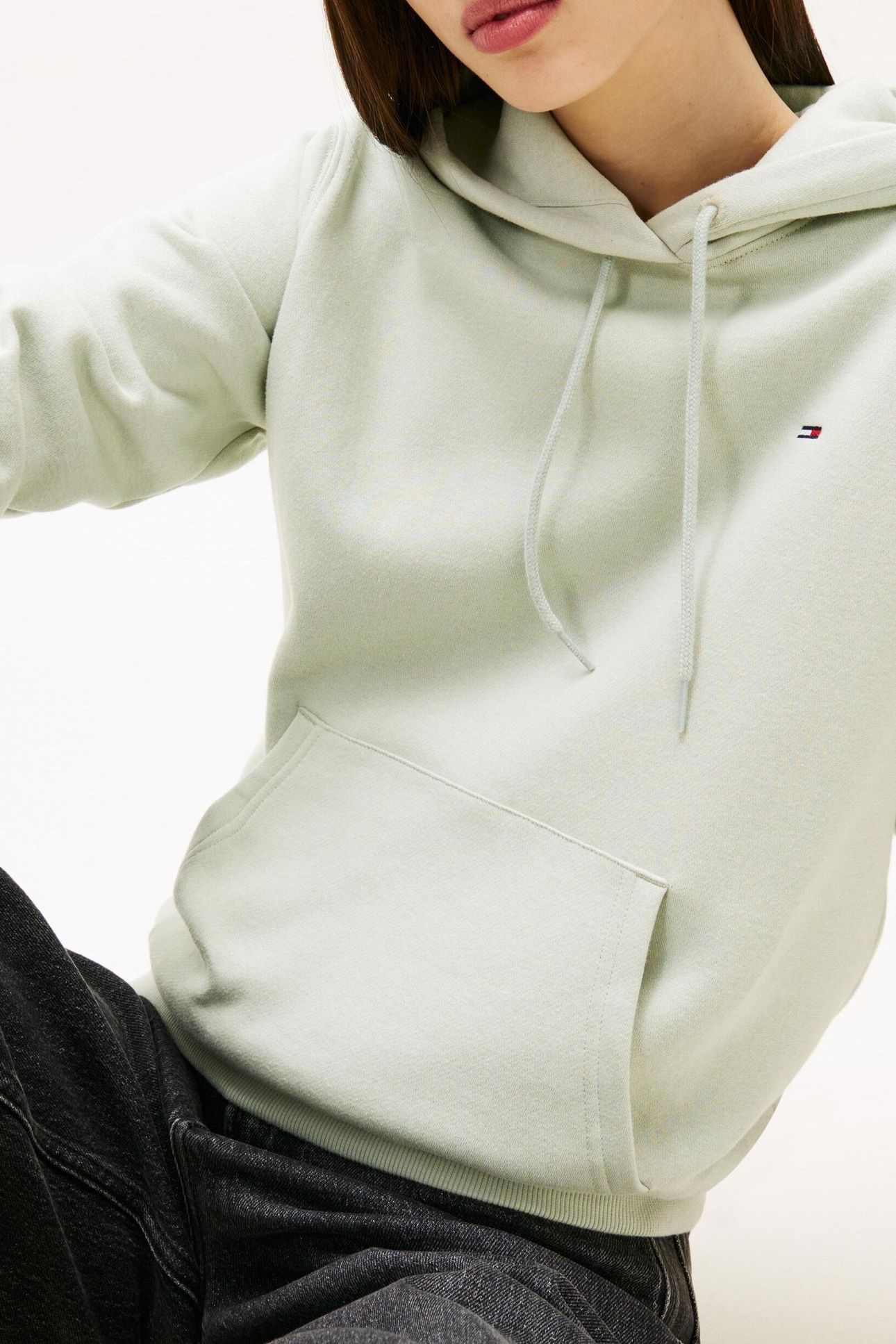 TJW REG FLAG HOODIE MISTY SAGE 5