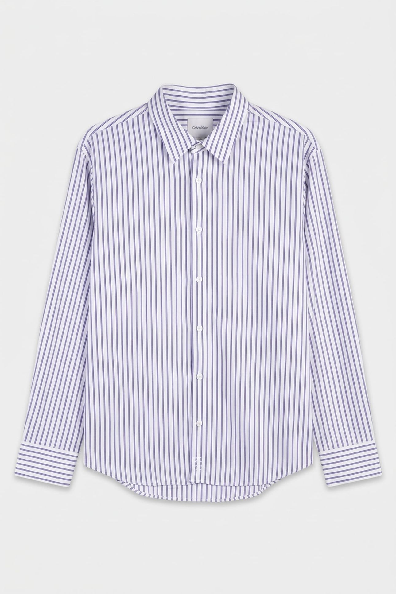 LS THIN DBL STRIPE SHIRT BRILLIANT WHITE 3