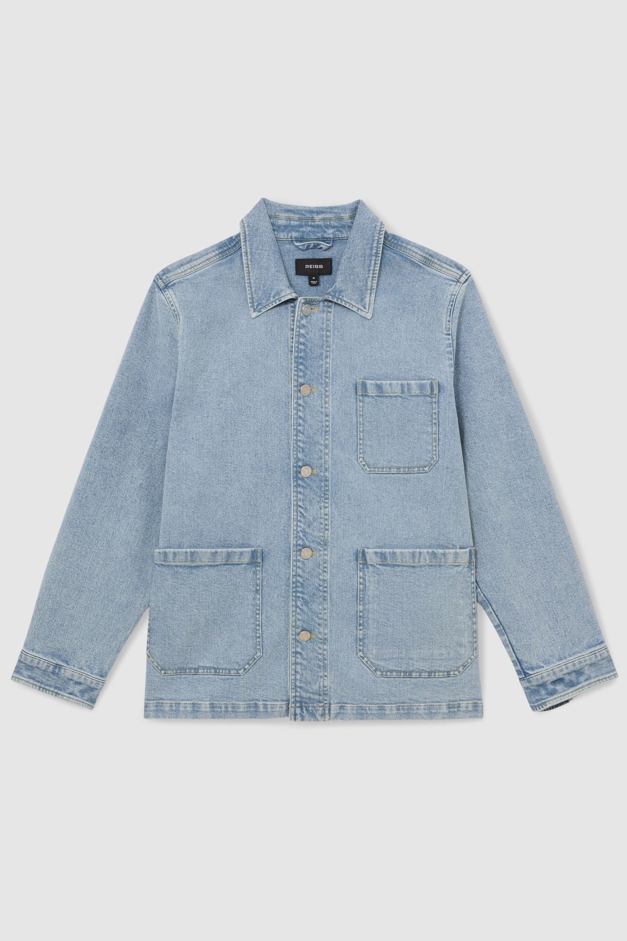 DENIM JACKET LIGHT BLUE WASH 3
