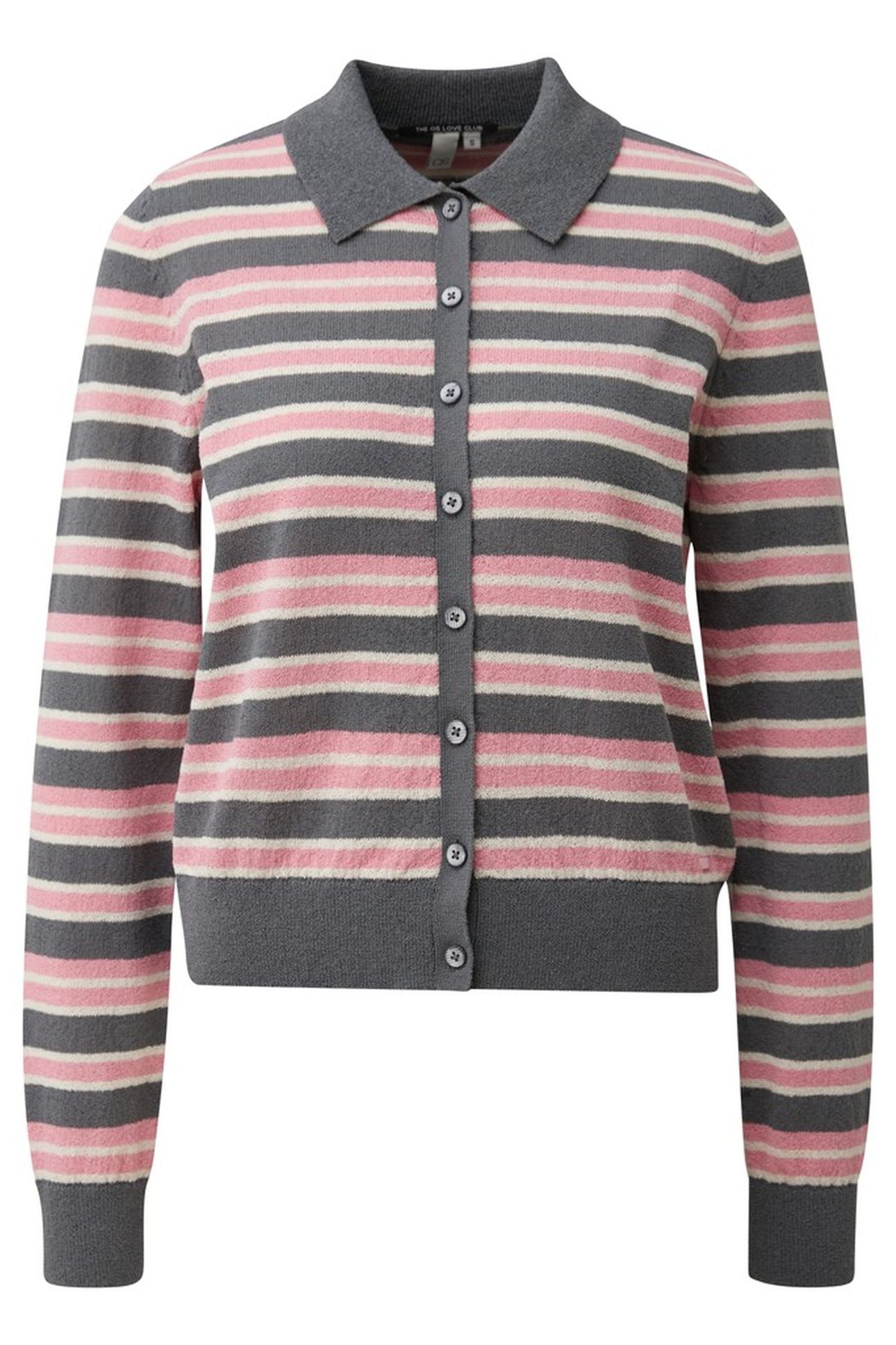 S.OLIVER-QS PULLOVERS GREY/BLACK 4