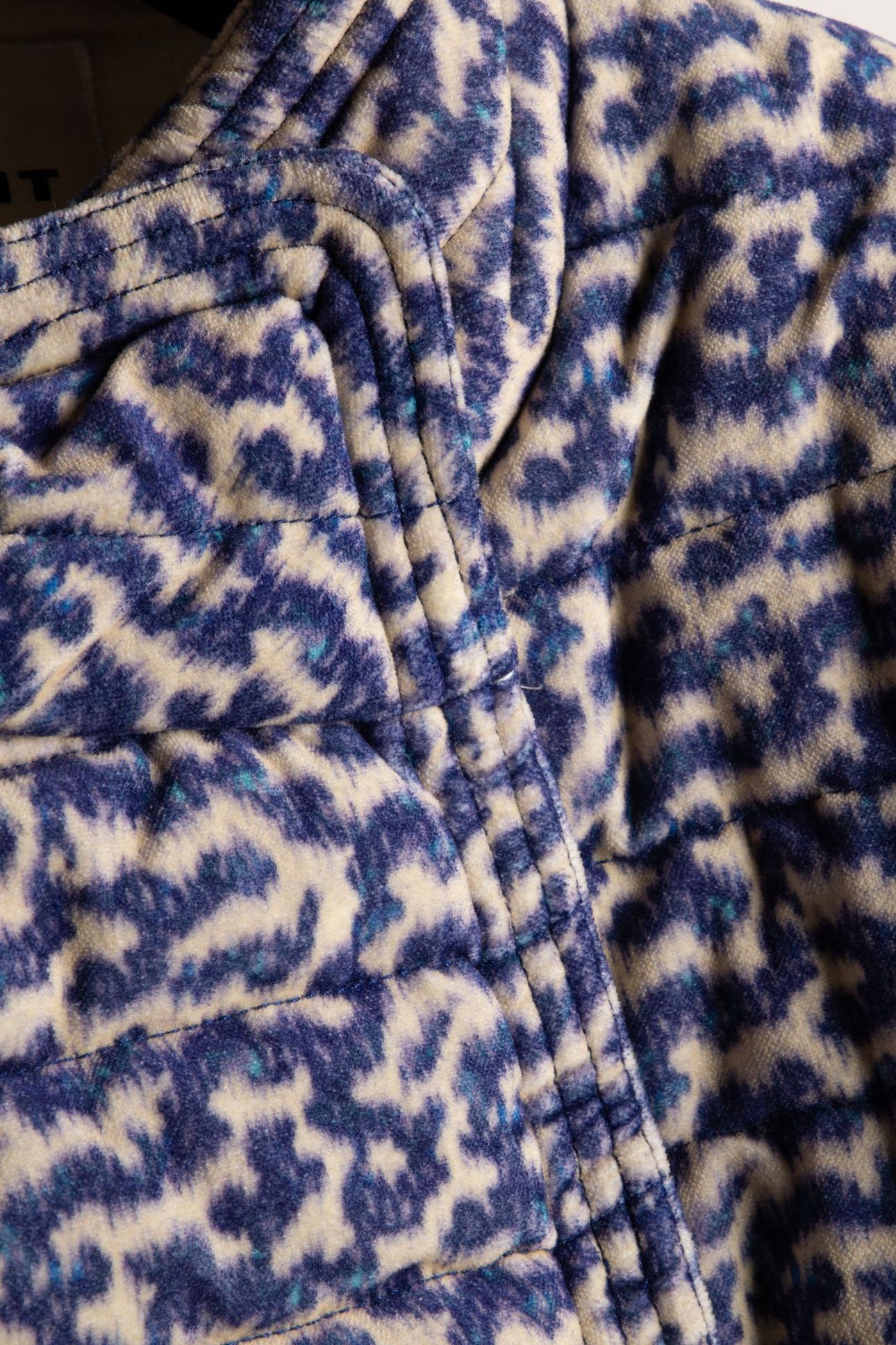 ARETA JACKET BLUE ECRU 4