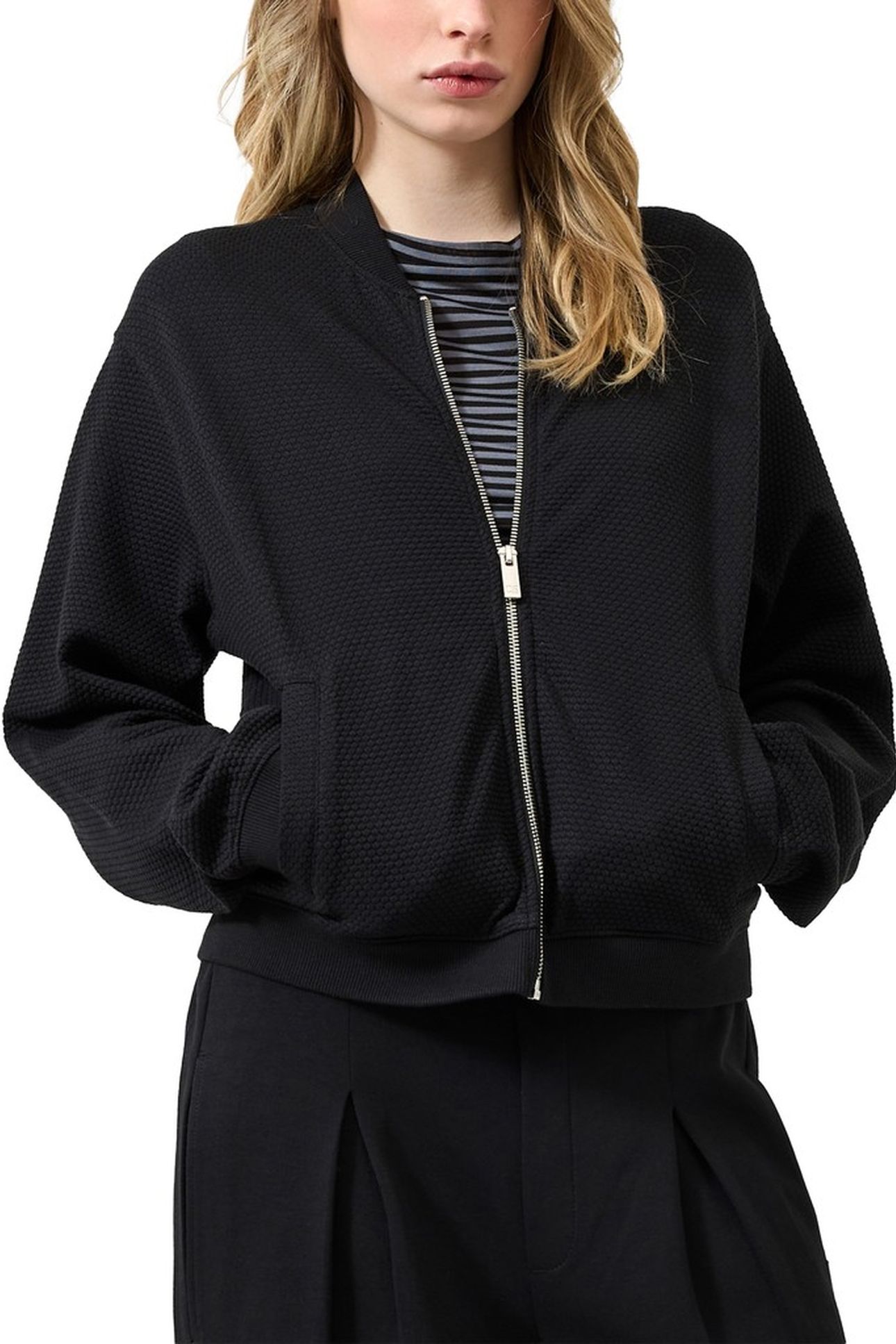 S.OLIVER-QS SWEATSHIRTS BLACK 1