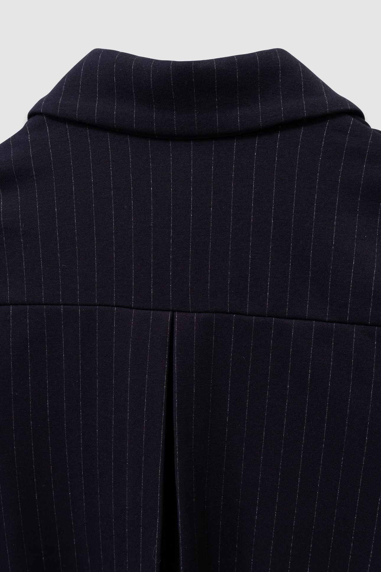 GIRLS’ NAVY PINSTRIPE SUIT JACKET 4