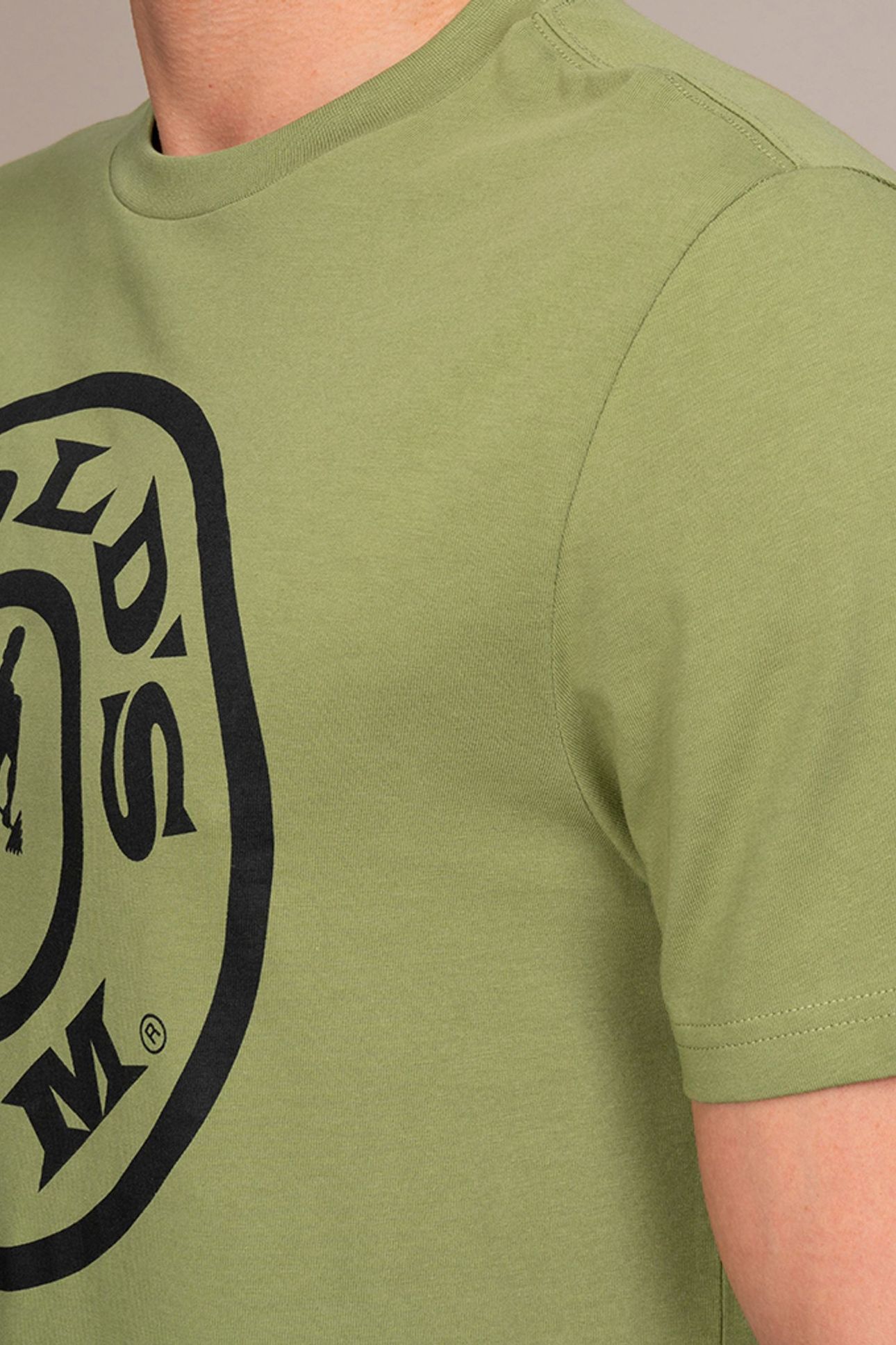 WEIGHT PLATE CREW NECK TEE OLIVE 5