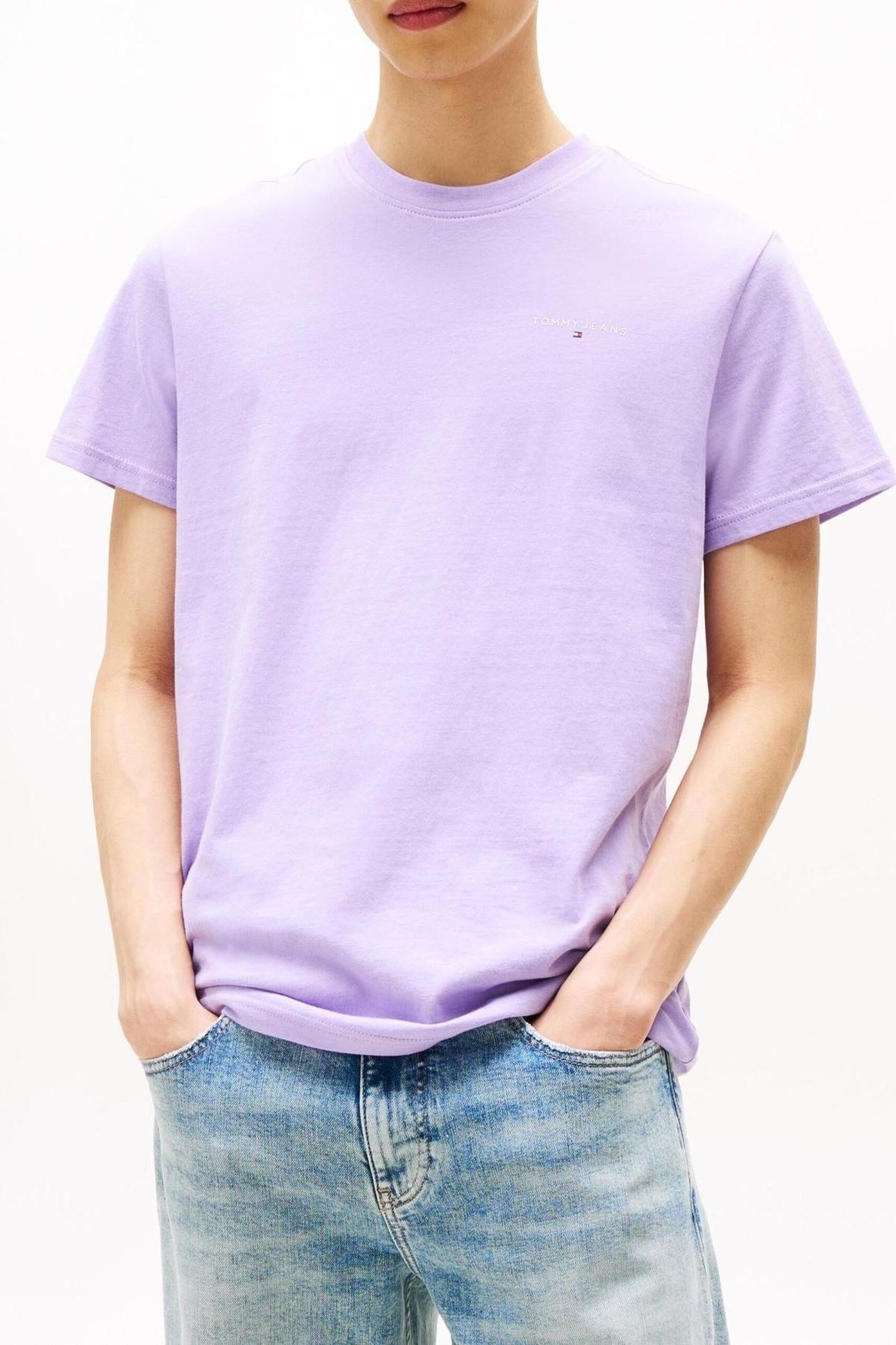 TJM SLIM LINEAR TEE OPHELIA PURPLE 1