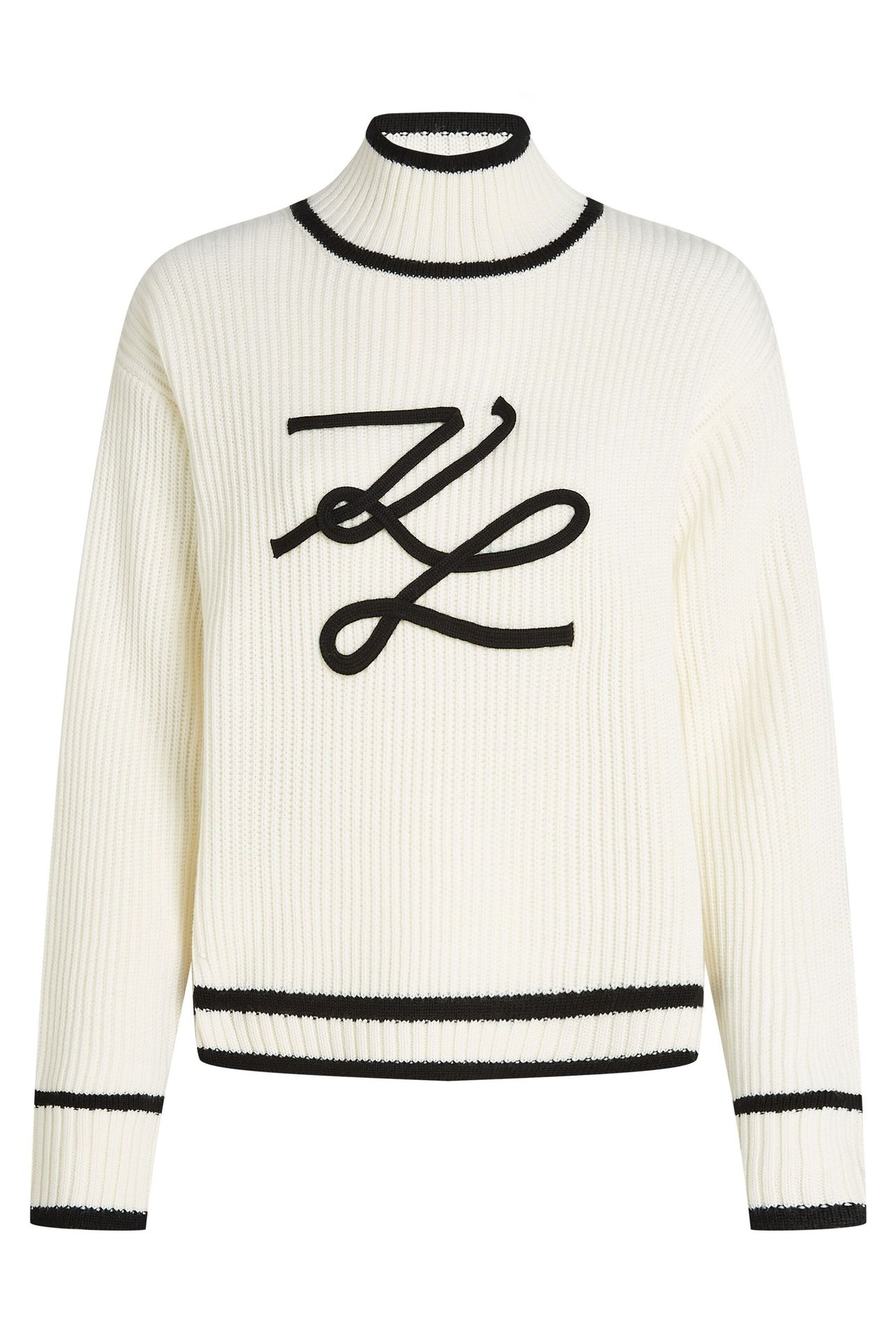 SOUTACHE AUTOGRAPH KNIT WHITE 4