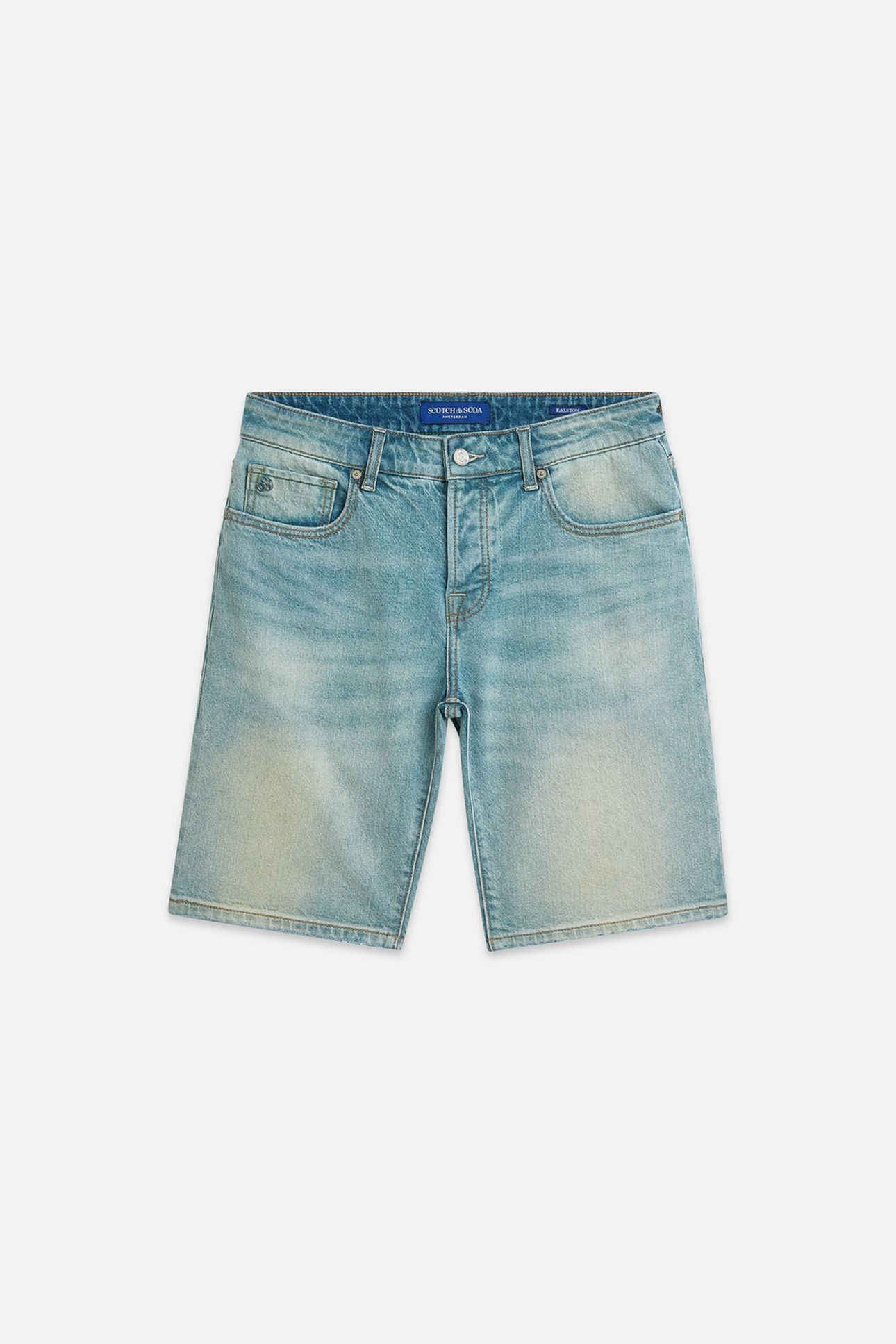 RALSTON REGULAR SLIMFIT JEANS SHORT NAVY 1