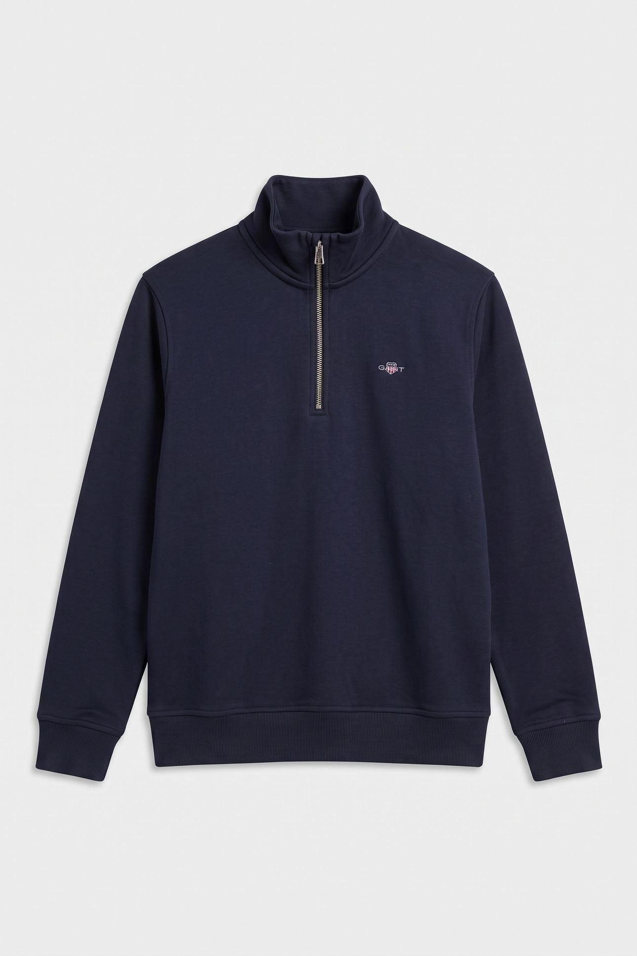 TEEN UNISEX SHIELD HALF ZIP SWEATSHIRT EVENING BLUE 2