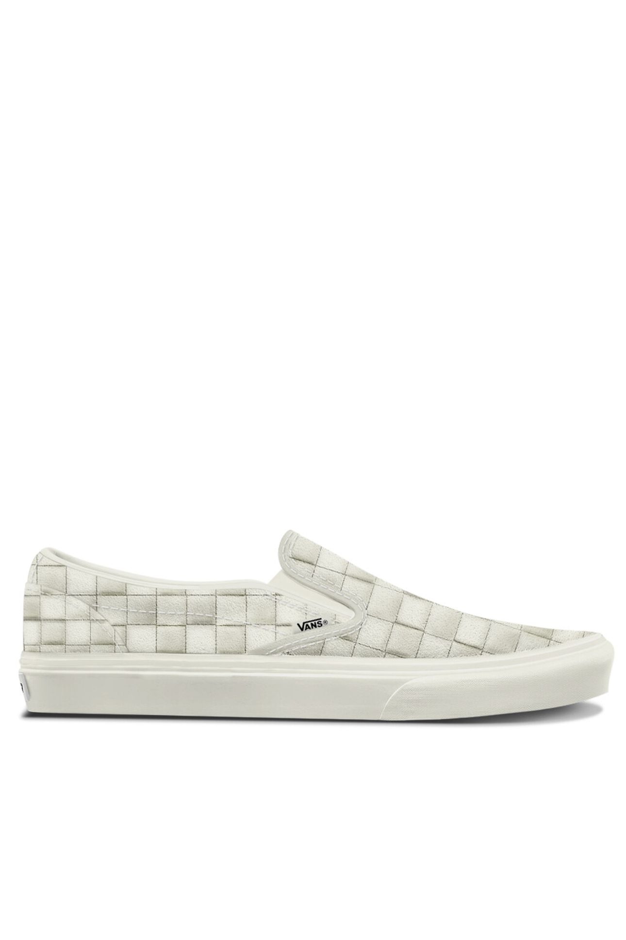 UNISEX CLASSIC SLIP-ON WOVEN SUEDE MARSHMALLOW 1