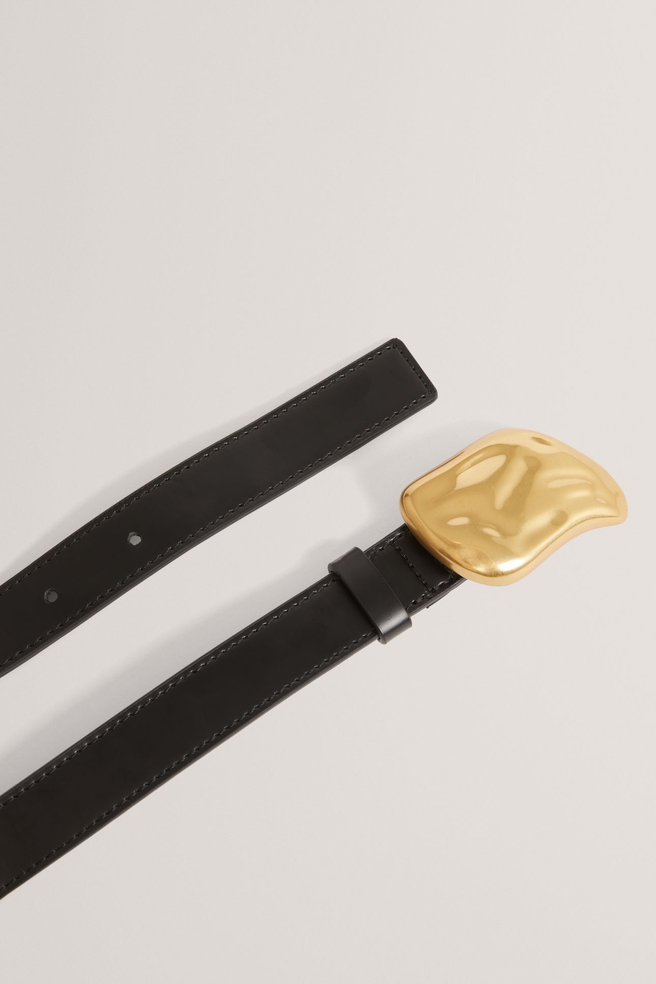 STATEMENT HARDWARE BUCKLE BELT BLACK 3