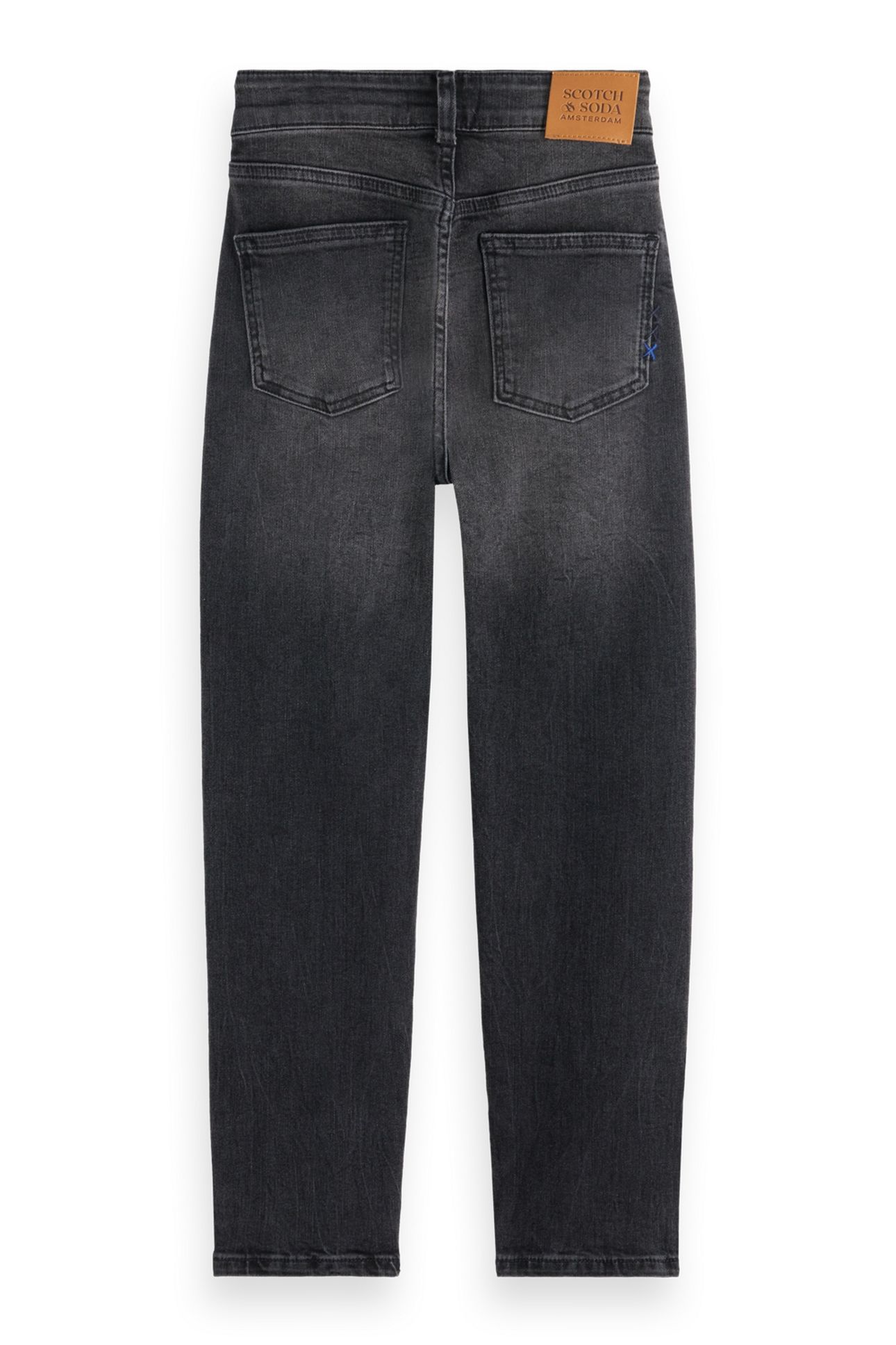 BOYS NOS DEAN LOOSE TAPERED JEANS BLACK NIGHT 2