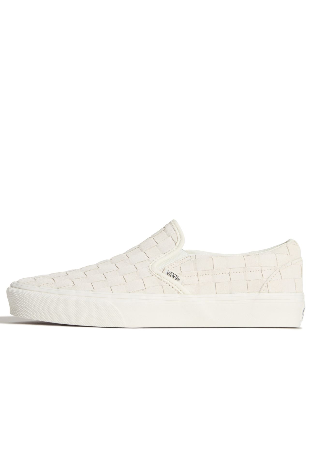 UNISEX CLASSIC SLIP-ON WOVEN SUEDE MARSHMALLOW 5