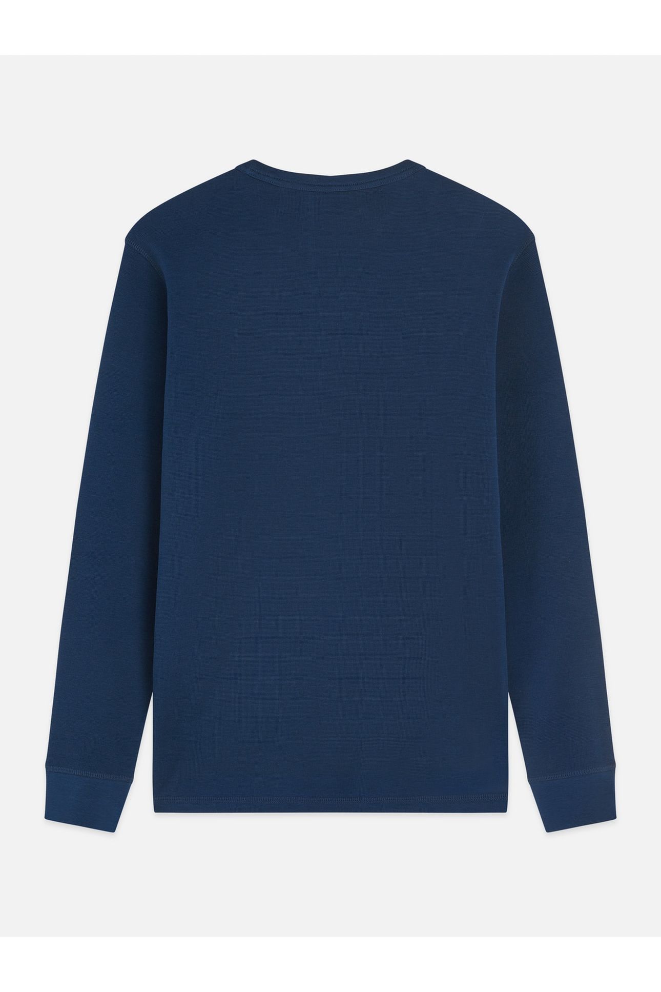 WAFFLE REGULARFIT LONGSLEEVED TSHIRT NAVY 2