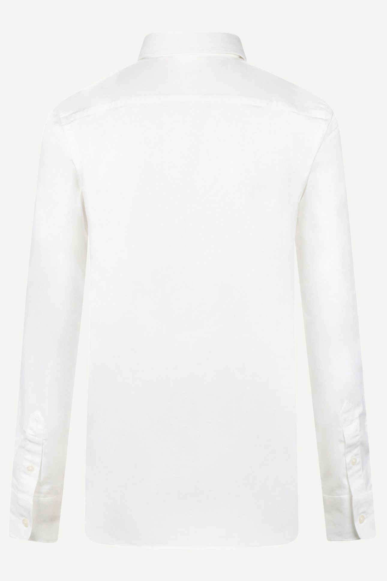 SOLID STRETCH OXFORD SHIRT WHITE 4
