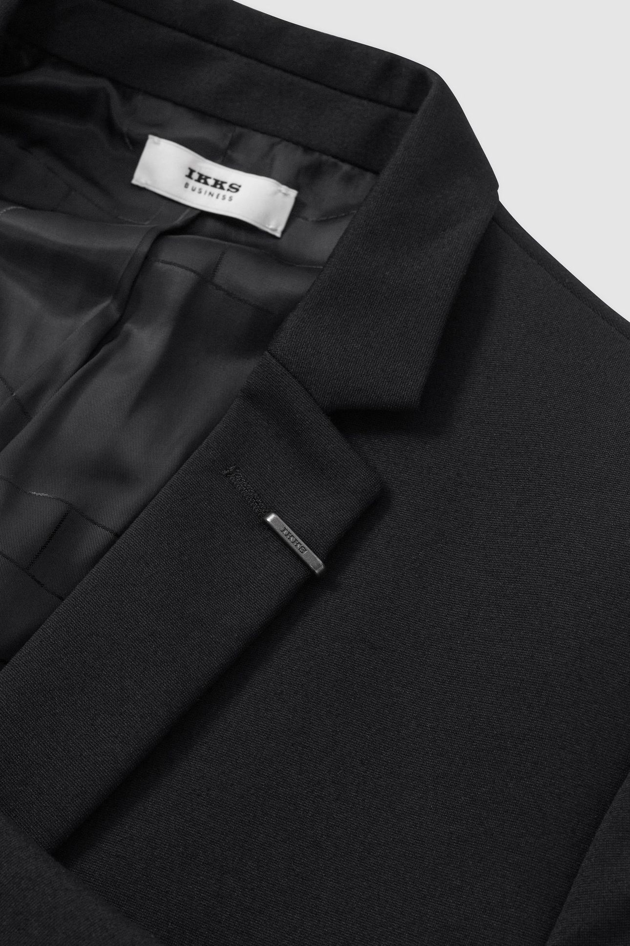 BLACK MILANO KNIT SLIM SUIT JACKET 5