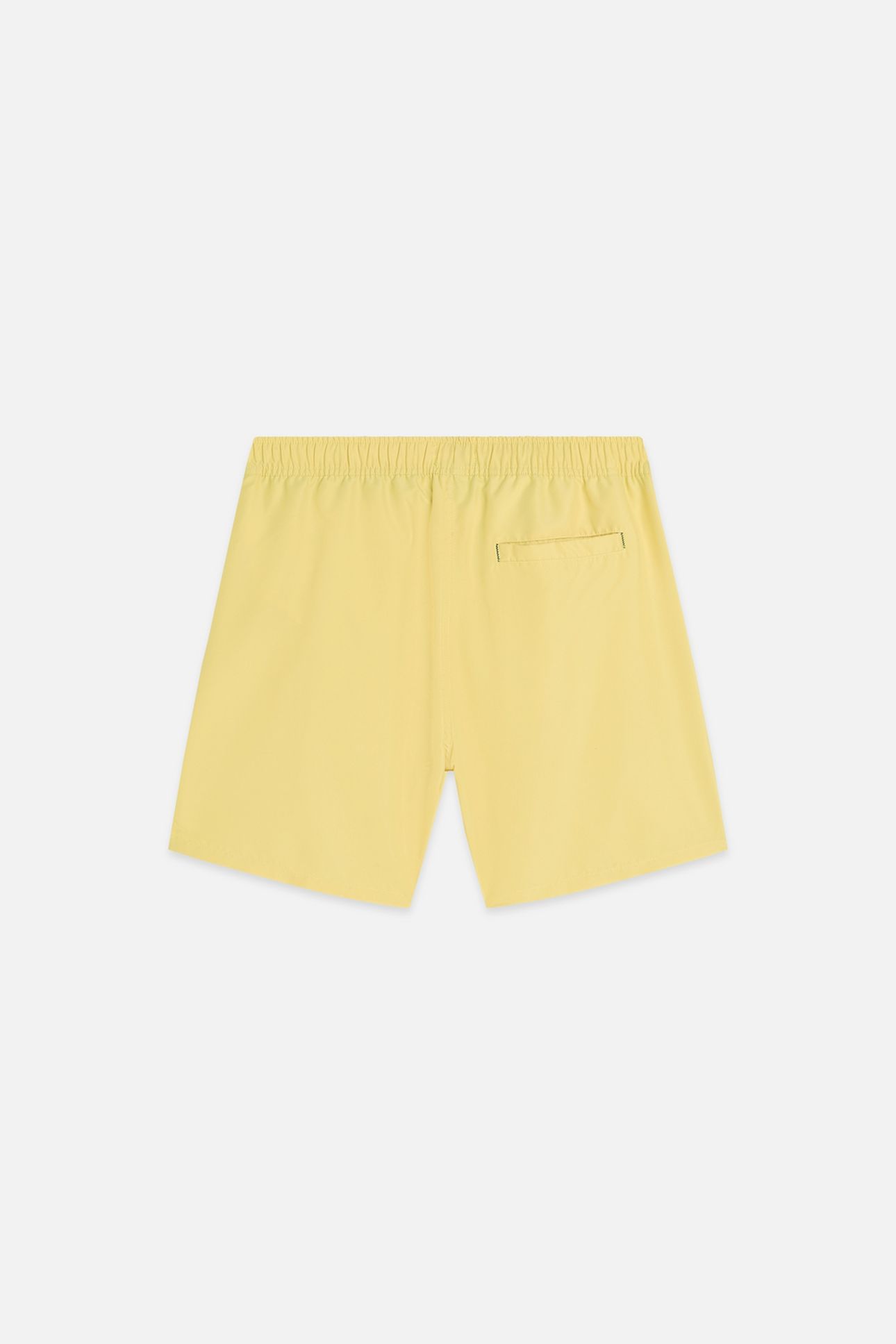 SOLID MIDLENGTH SWIM SHORTS MED YELLOW 5