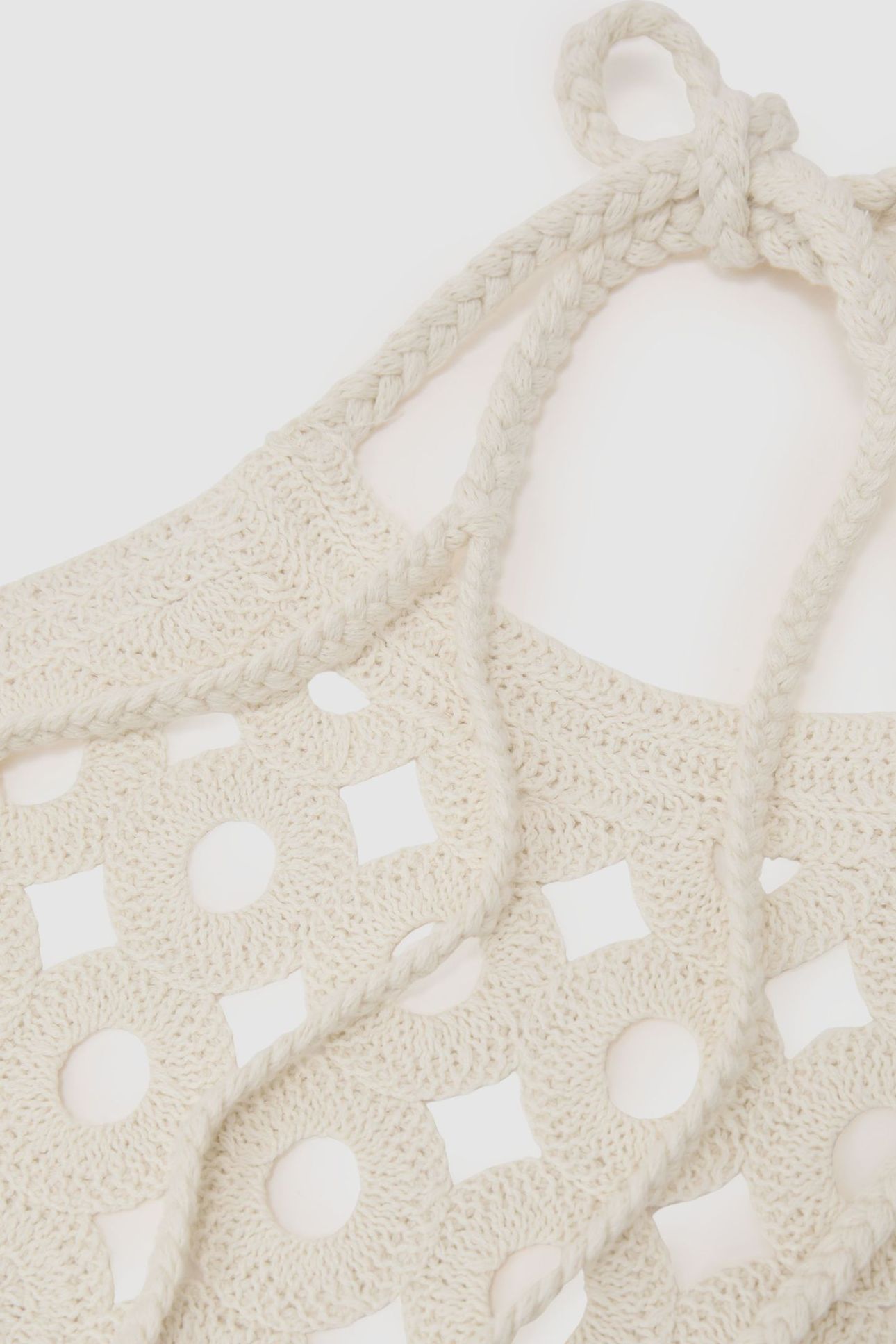 OPEN STITCH VEST WHITE 6
