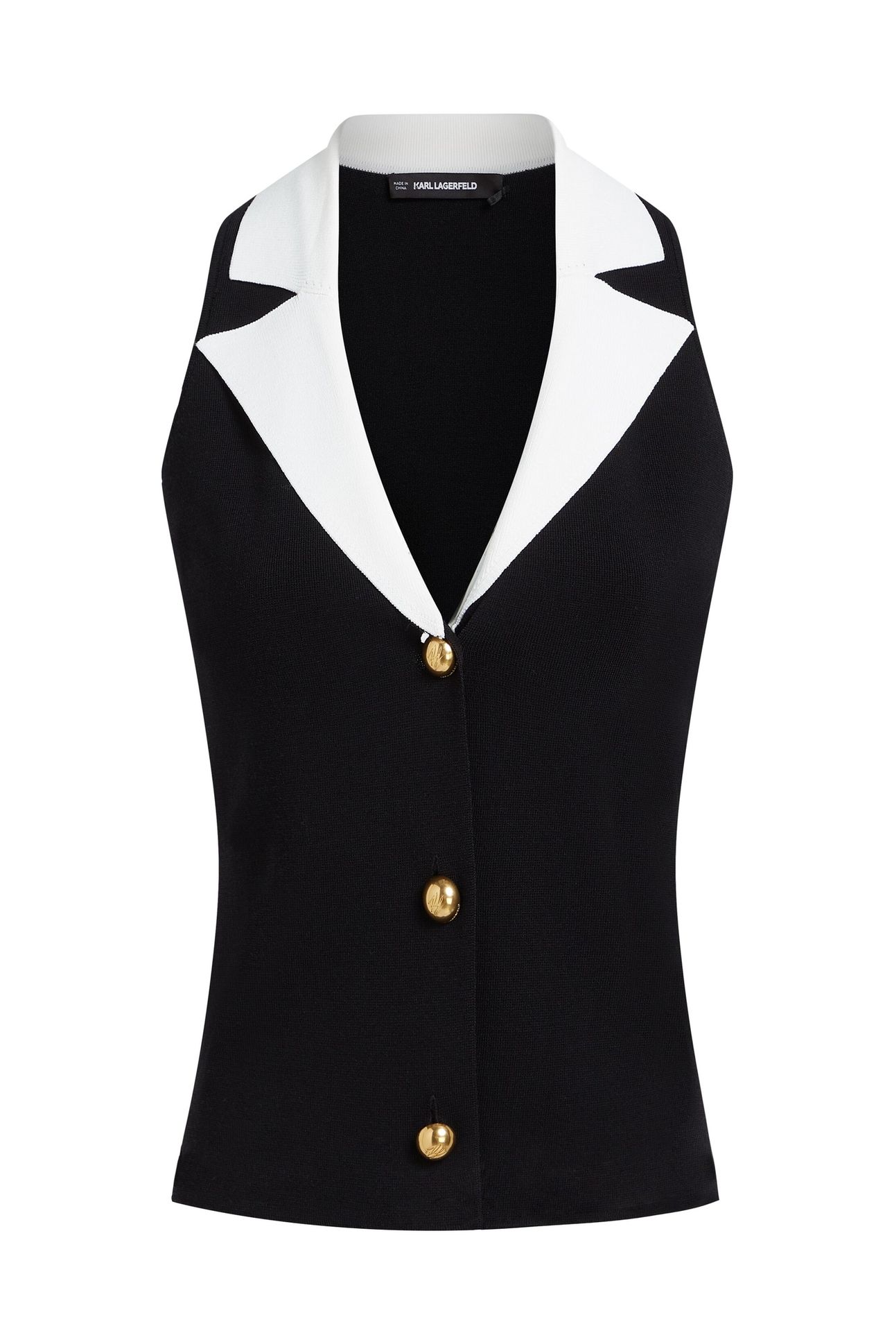 BW SUMMER KNIT TOP BLACK/WHITE 4