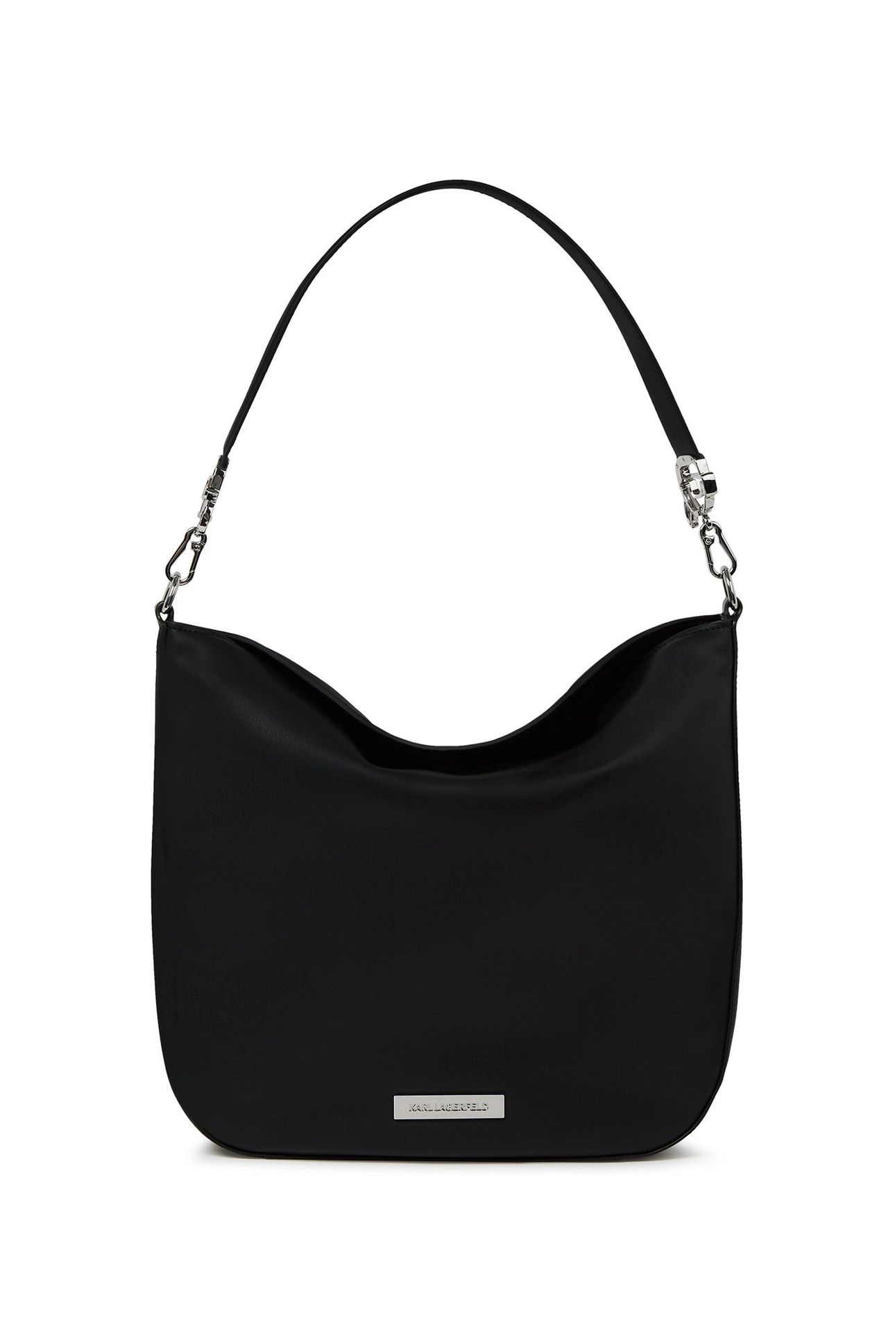 IKON SMOOTH OUTLINE HOBO BLACK 2