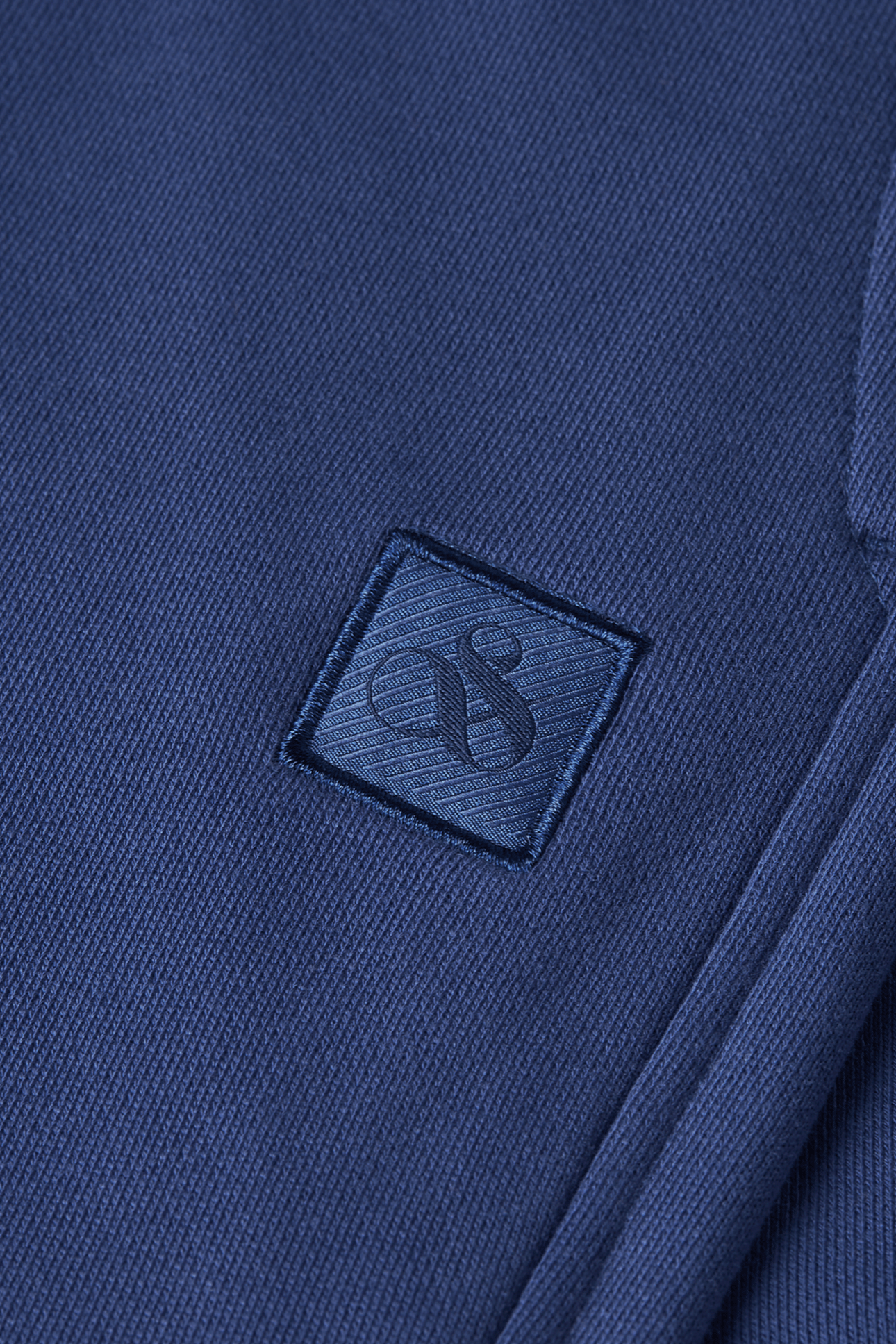 LOGO BADGE REGULARFIT SWEATSHORTS NAVY 3