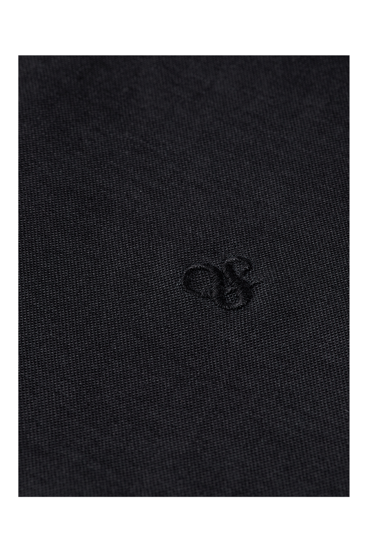 OXFORD SOLID REGULAR-FIT SHIRT BLACK 6