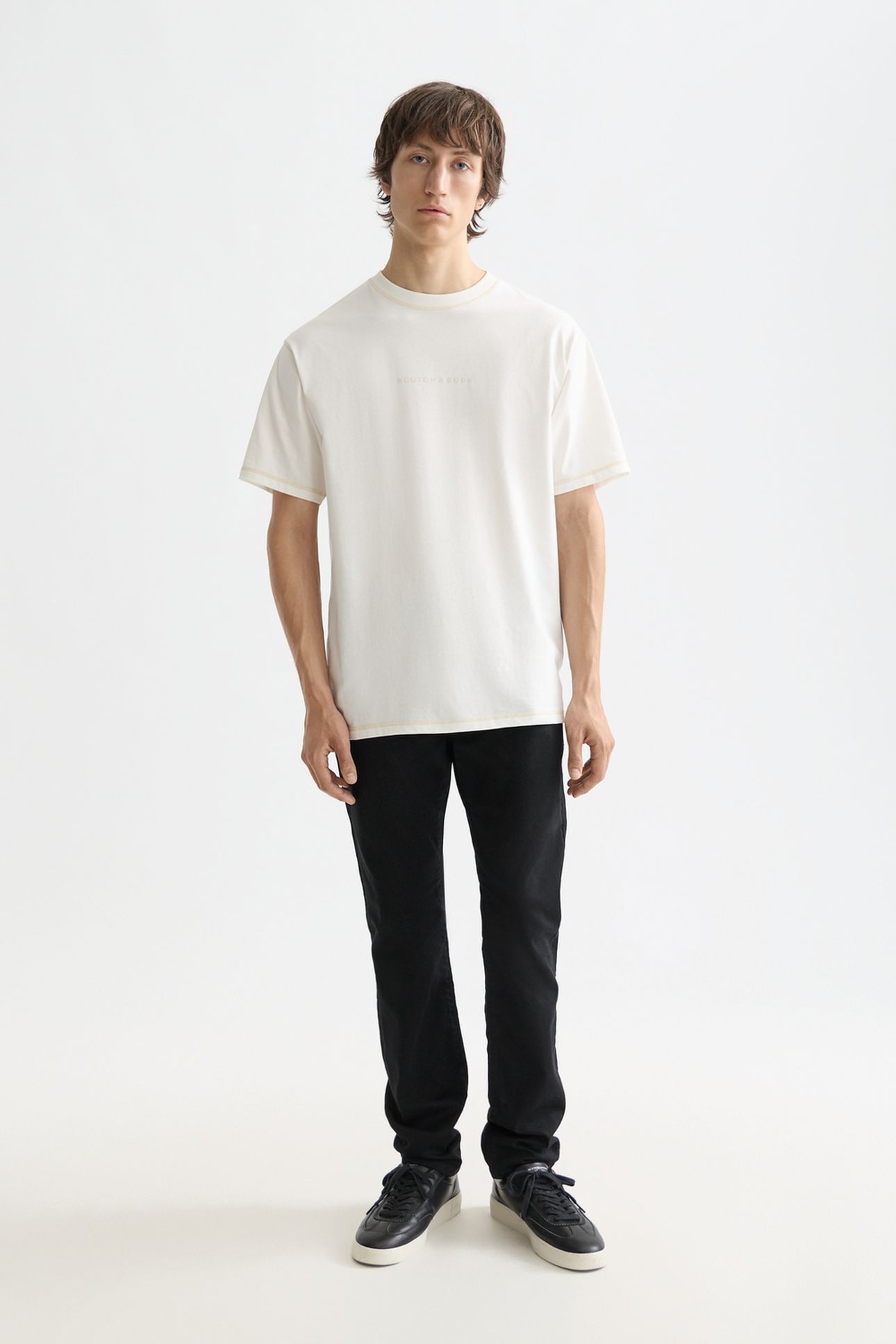 RALSTON REGULAR SLIM-FIT JEANS BLACK 3