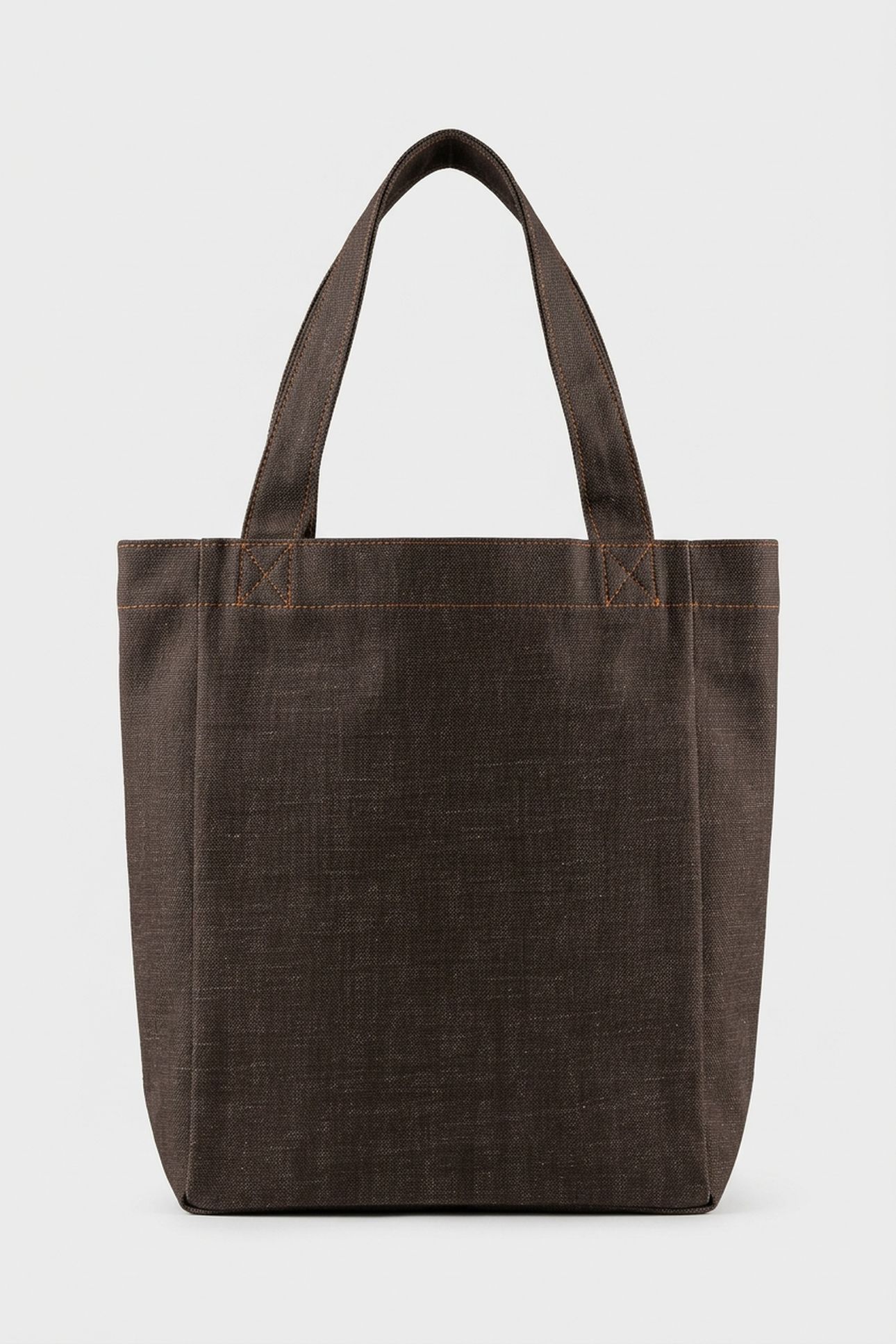 UNISEX TOTE LOU SMALL DARK BROWN 2