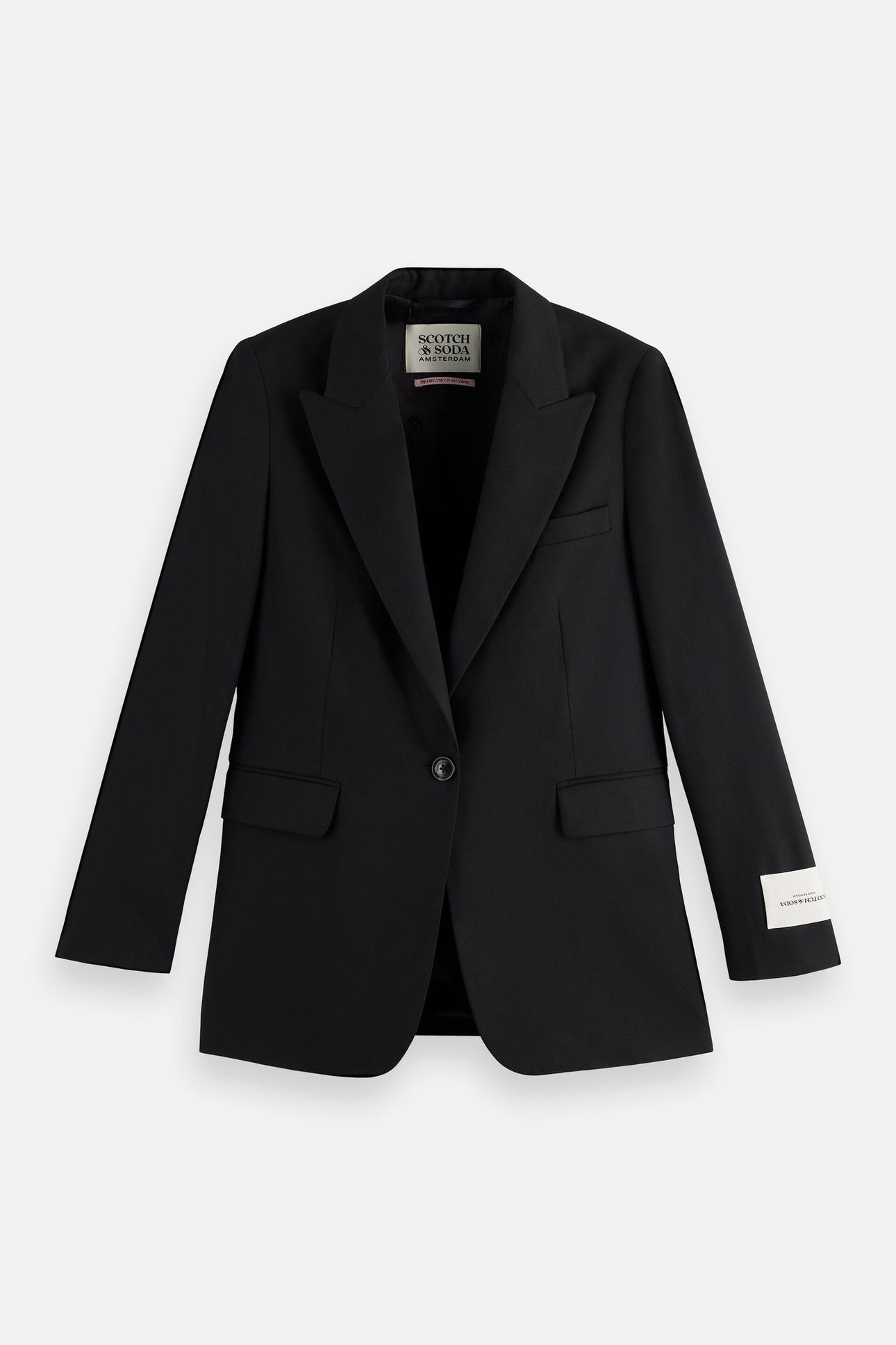 SB FITTED BLAZER BLACK 5