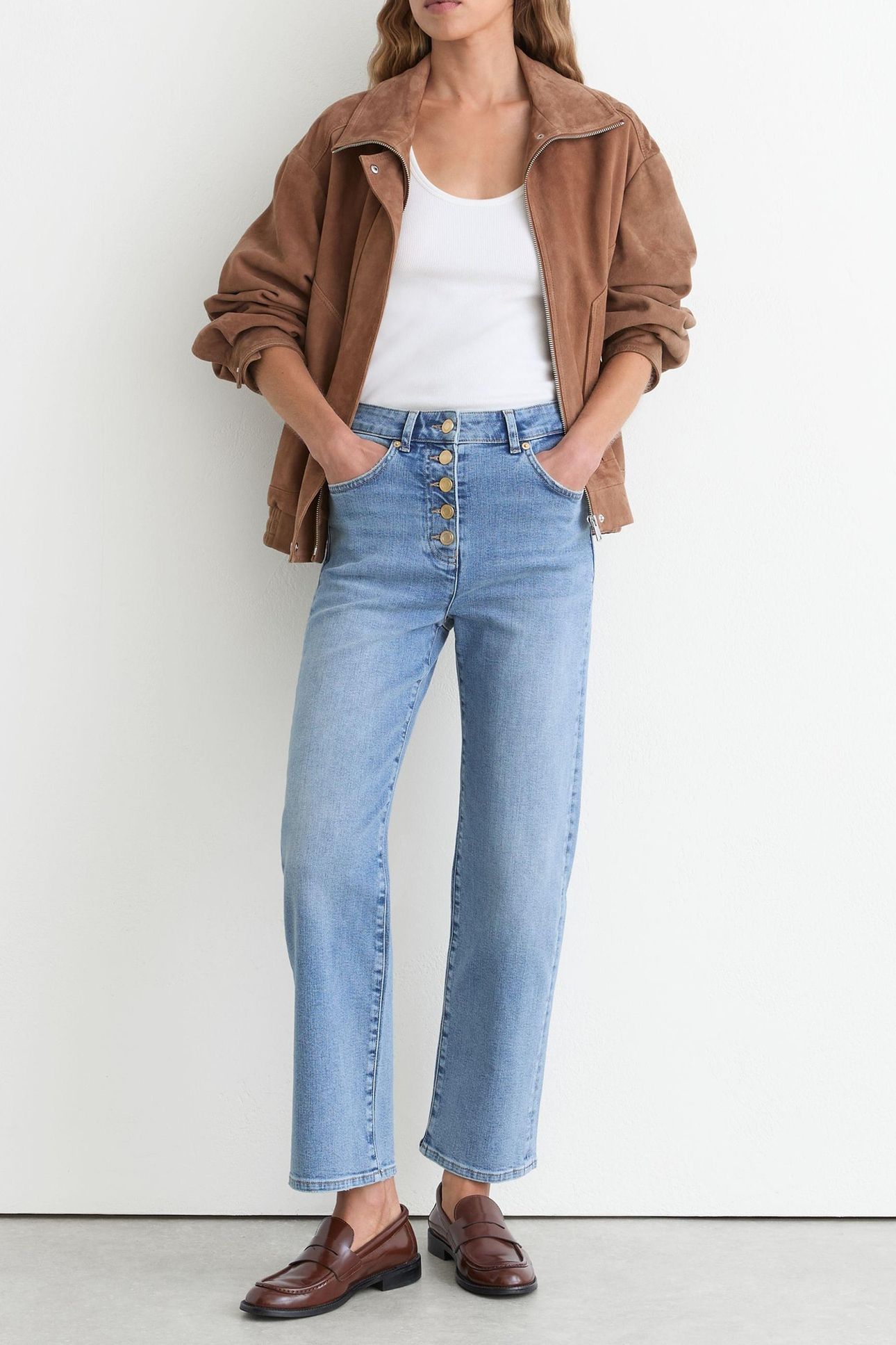 STRAIGHT LEG JEAN LIGHT BLUE 2