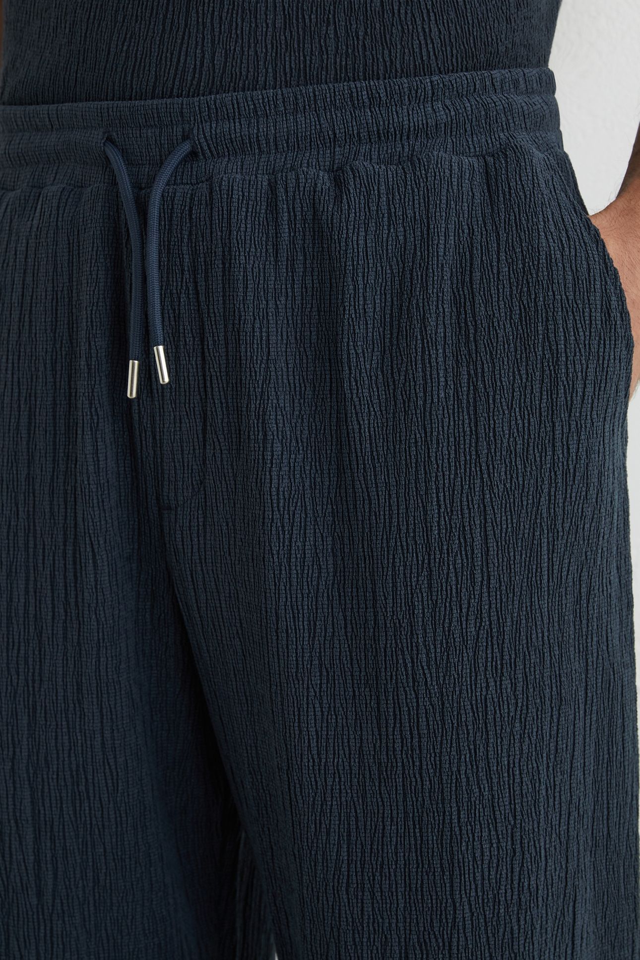TEXTURED TROUSER AIRFORCE BLUE 7