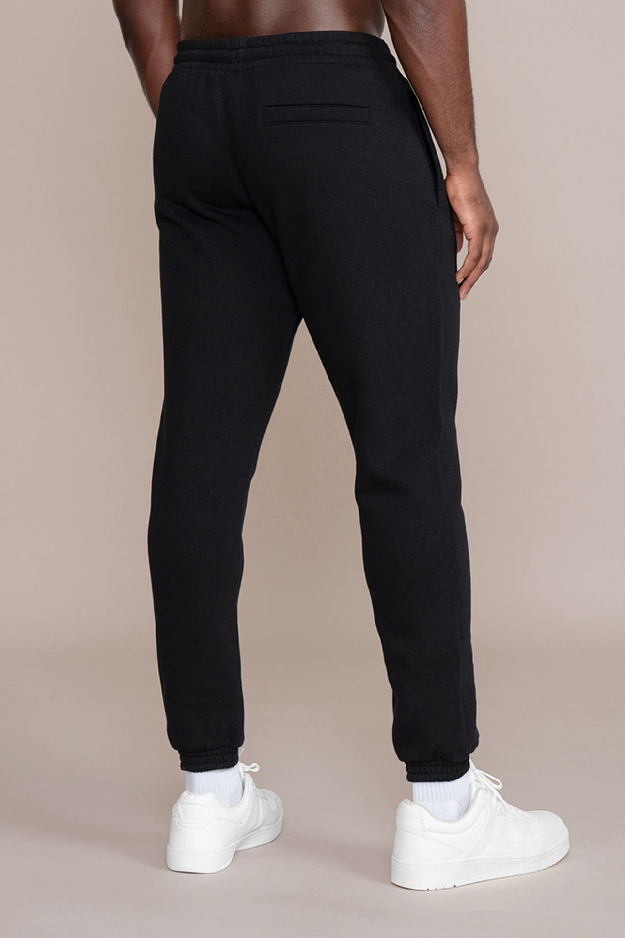 SLIM SWEAT PANTS BLACK 2