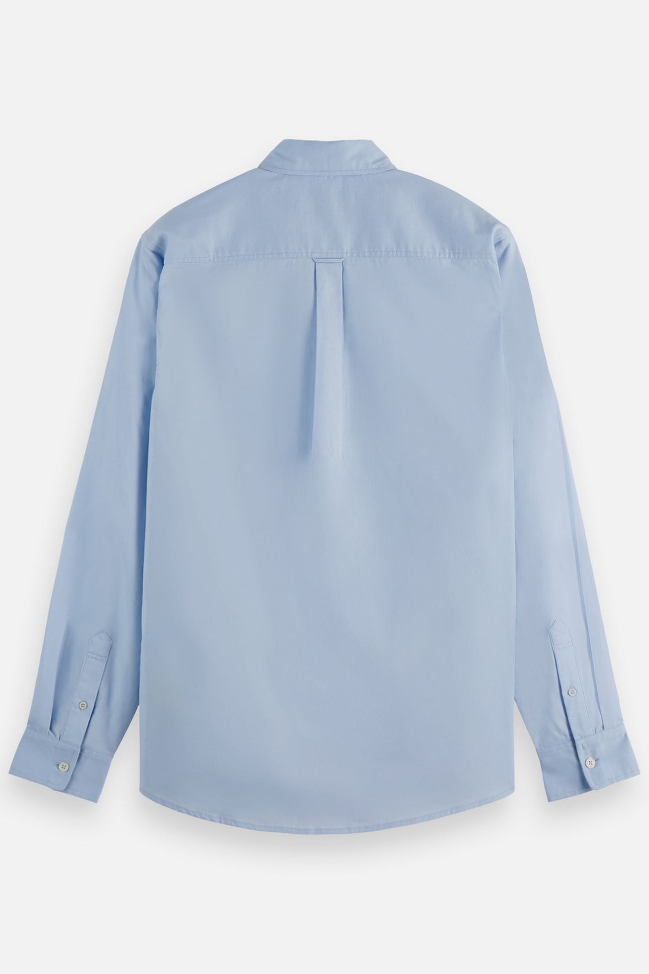 OXFORD SOLID REGULAR-FIT SHIRT MEDIUM BLUE 5