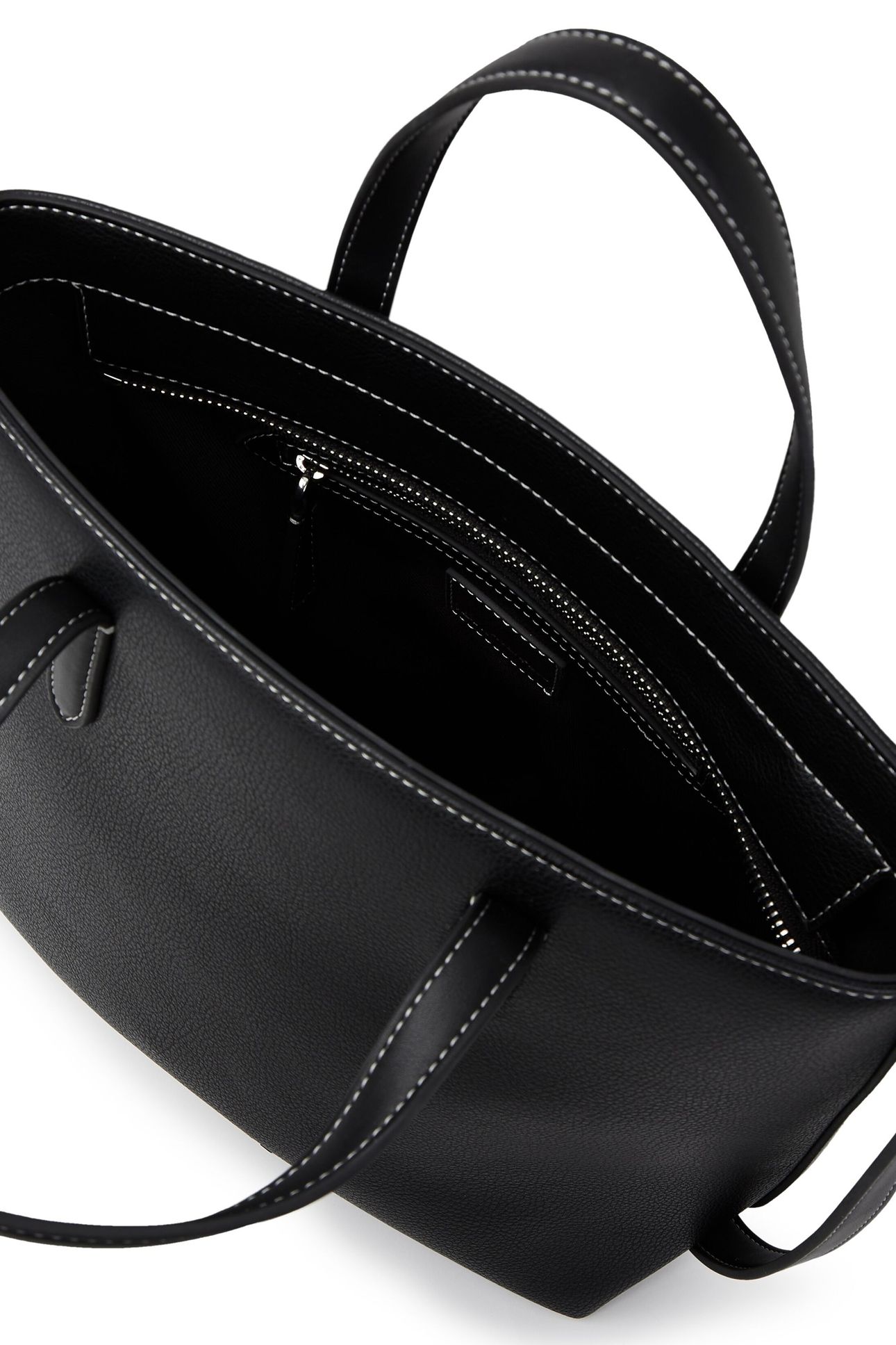 KLJ METAL LOGO MINI TOTE BLACK 4