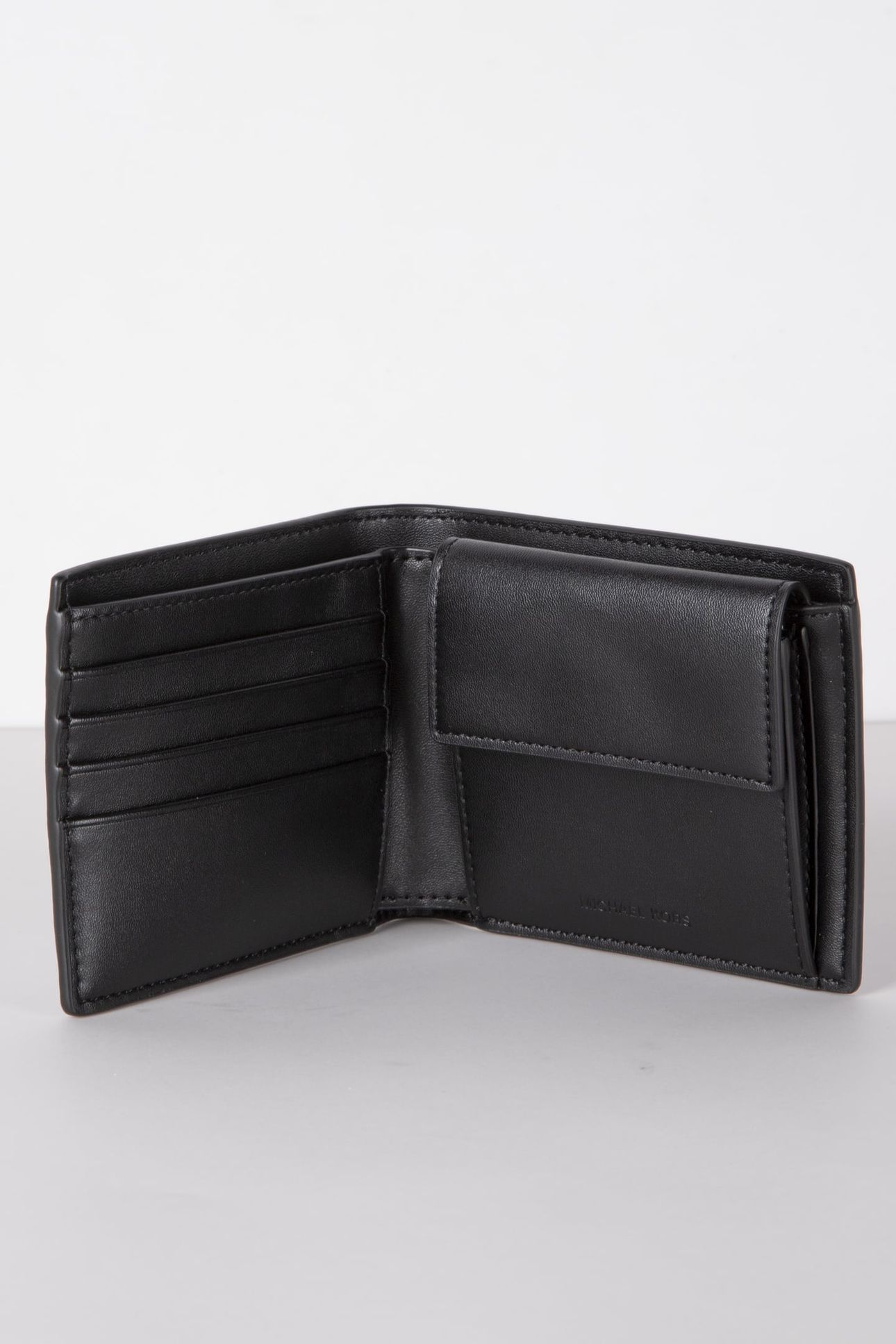 BILLFOLD W COIN POCKET BLACK 2