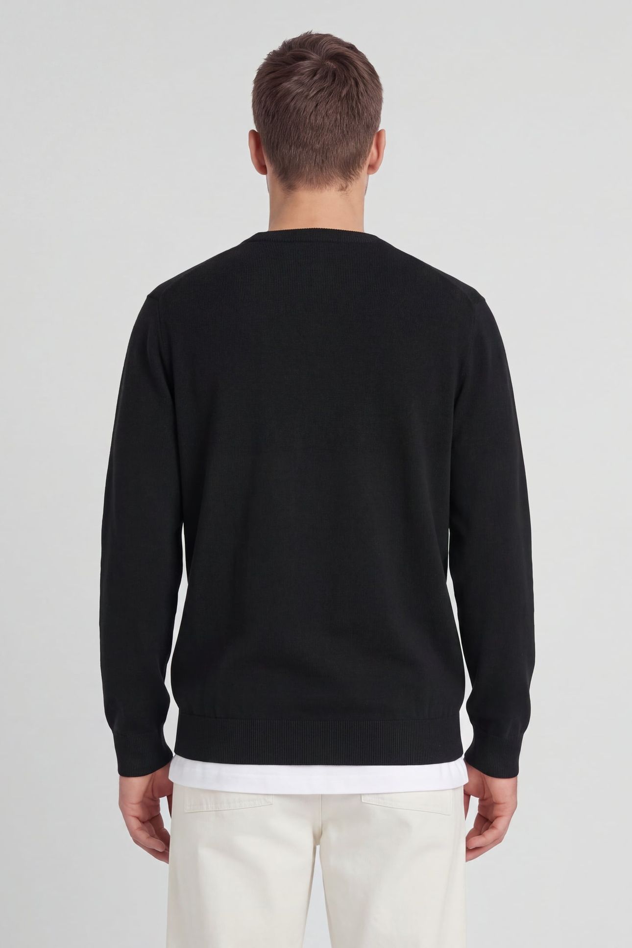GOLF 1874 CREW NECK PULLOVER JET BLACK 2