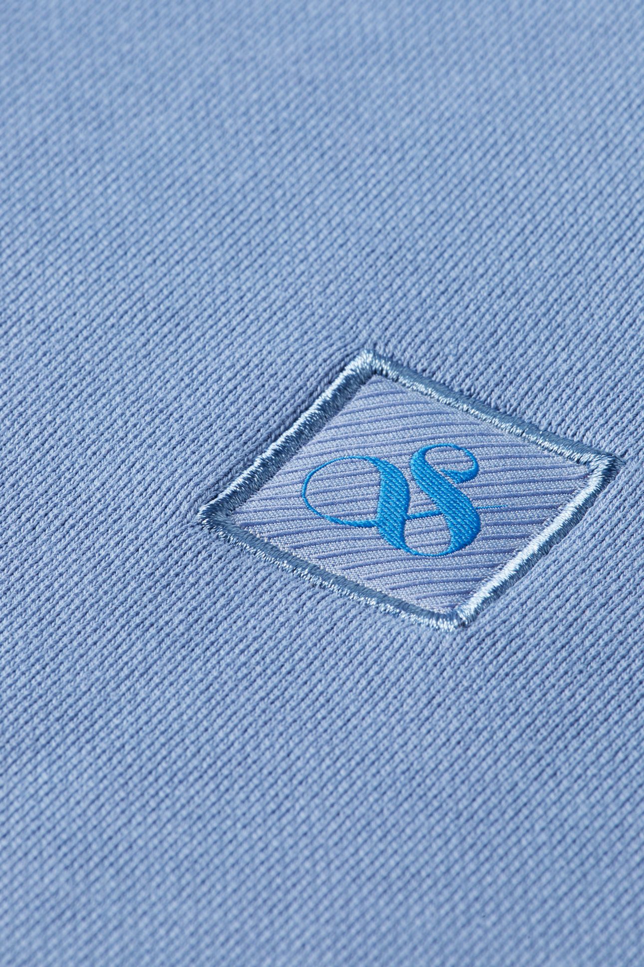 SEASONAL CORE LOGO BADGE REGULAR-FIT SWEATSHIRT NAVY 6
