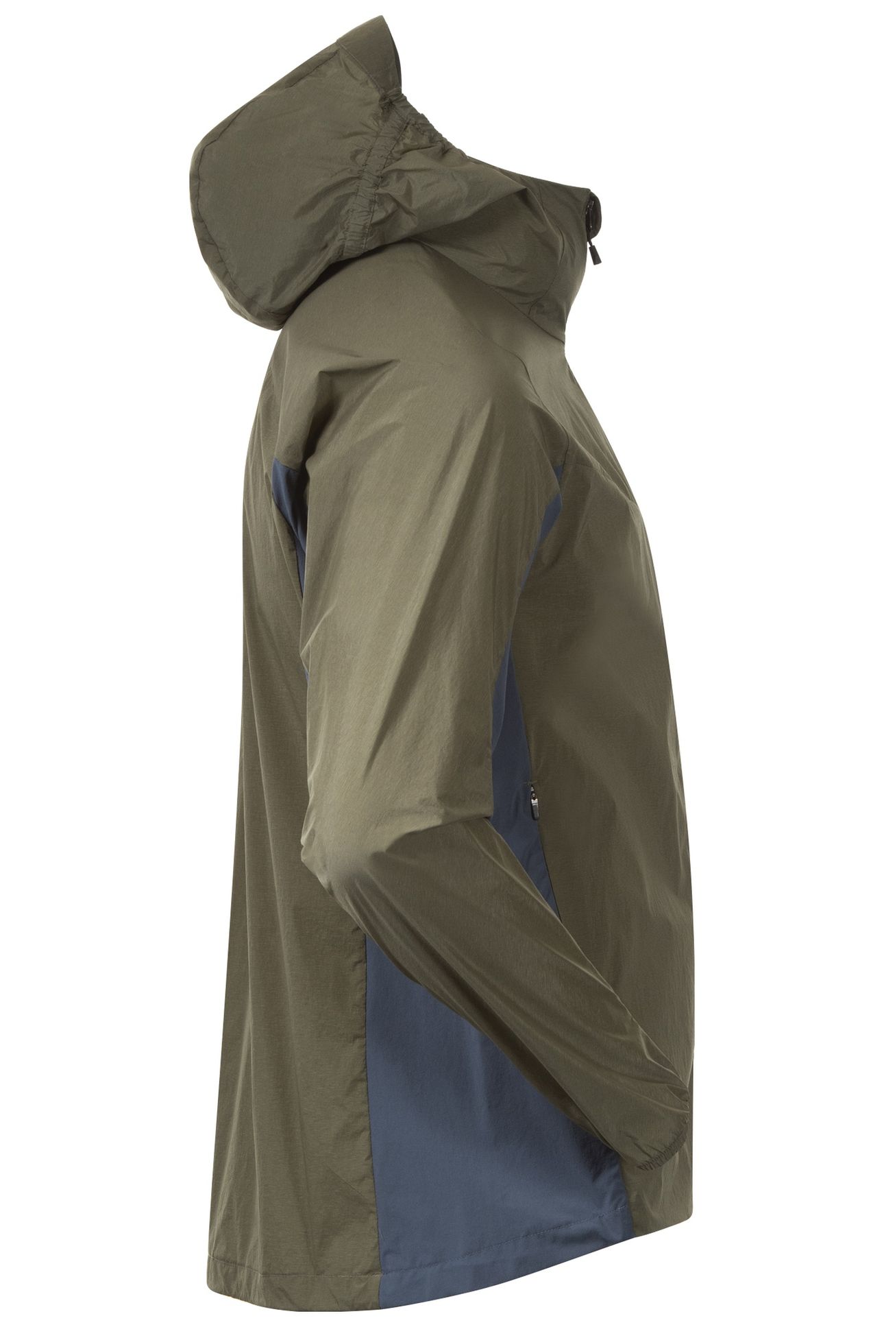 RABOT LT WINDBREAKER JACKET GREEN MUD/ORION BLUE 5