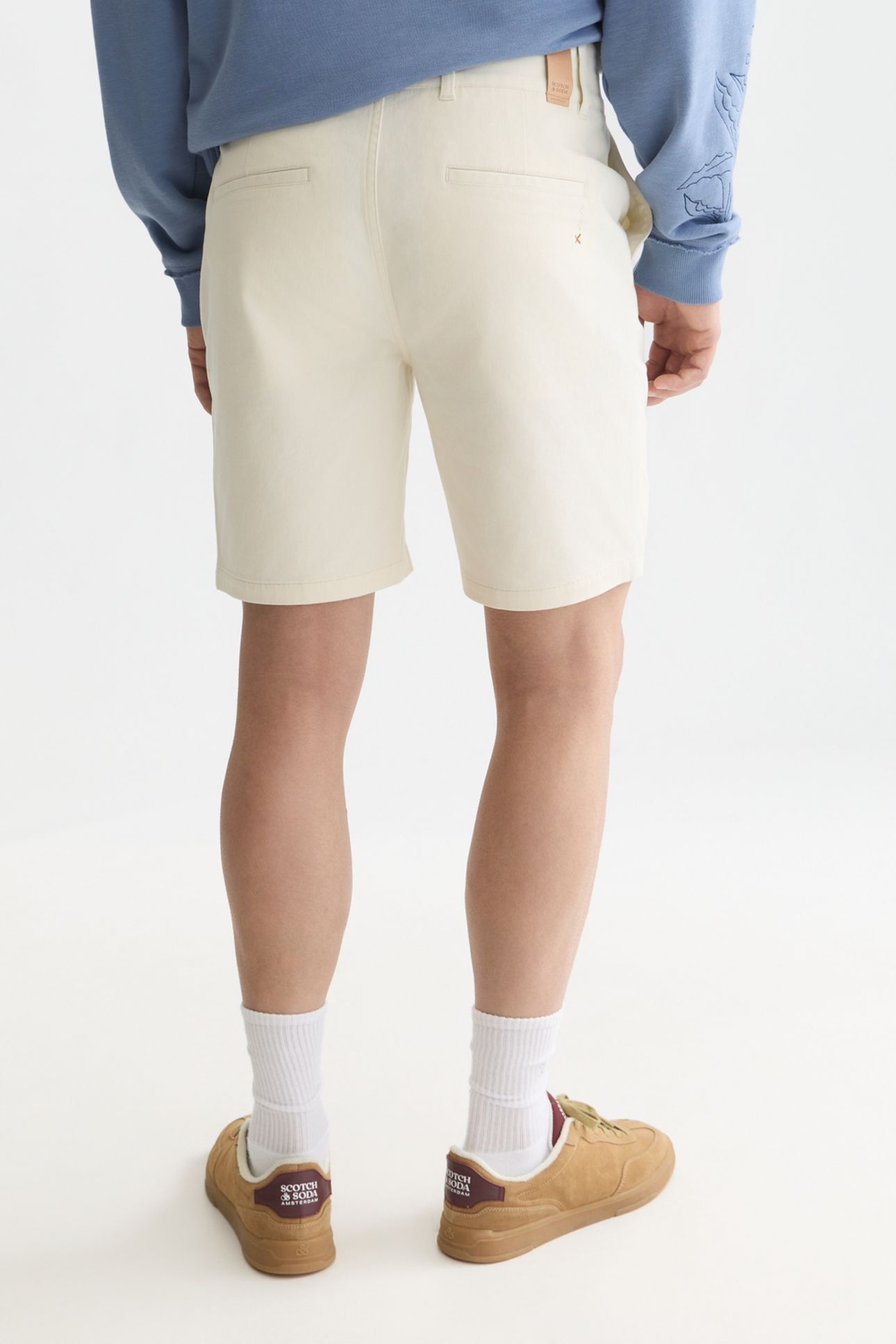 SEASONAL CORE STUART COTTON TWILL REGULAR-FIT SHORTS LIGHT B 2