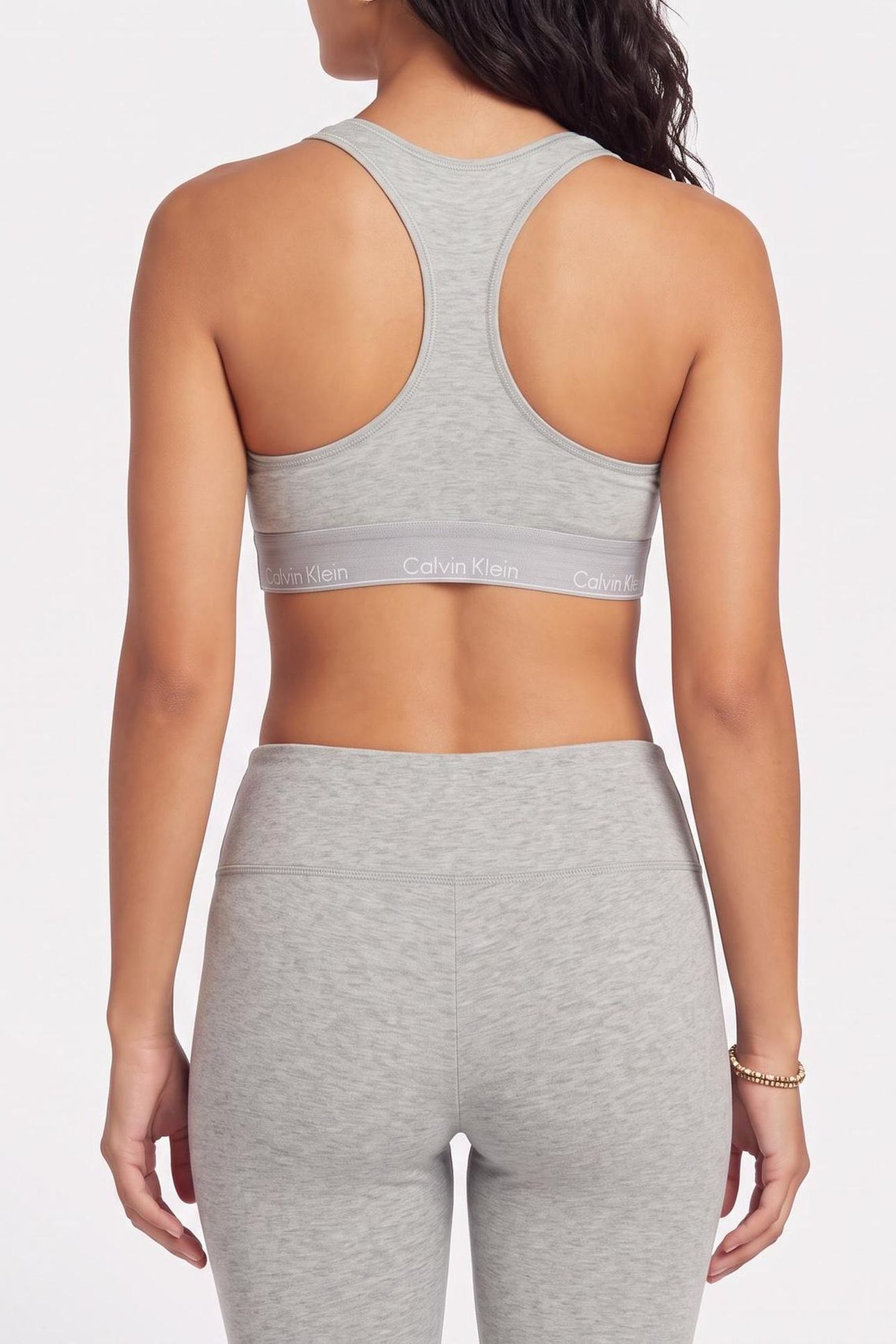 SPORTS BRA MEDIUM SUPPORT GREY HEATHER 2