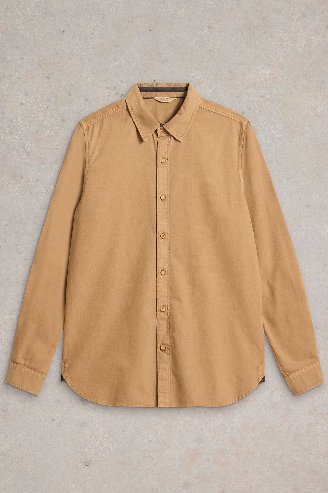 BRUTON OXFORD SHIRT LIGHT TAN 3