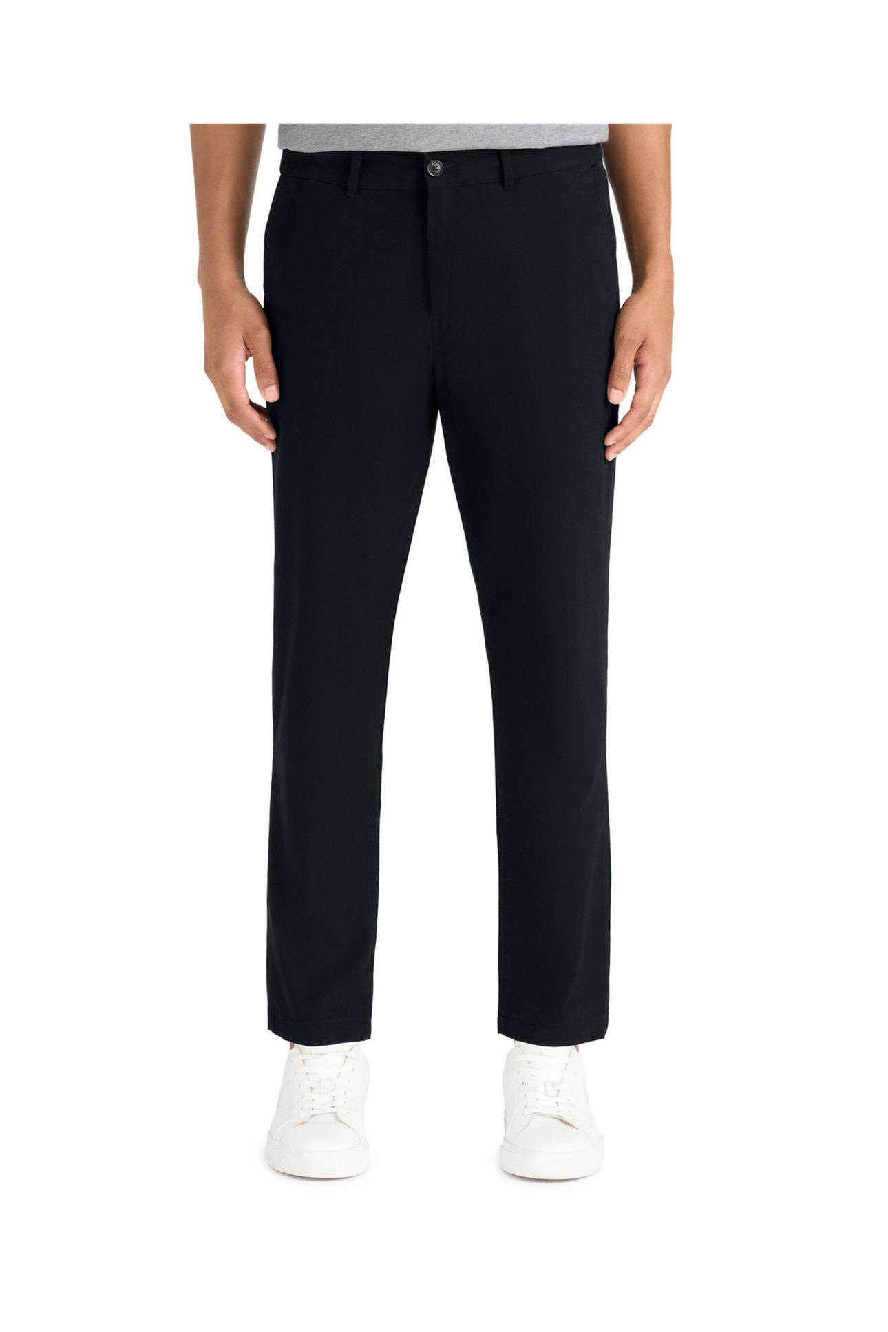 CORE - DRIFT - COTTON-BLEND TWILL CHINO BLACK 1