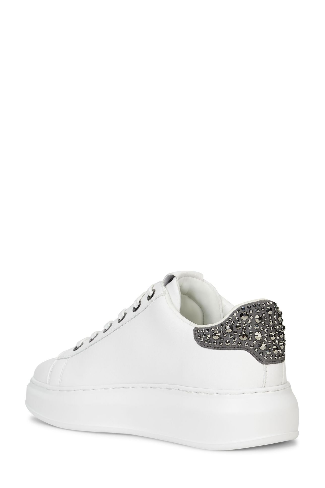 KAPRI SIGNATURE LO LACE WHITE/GUNMETAL 2
