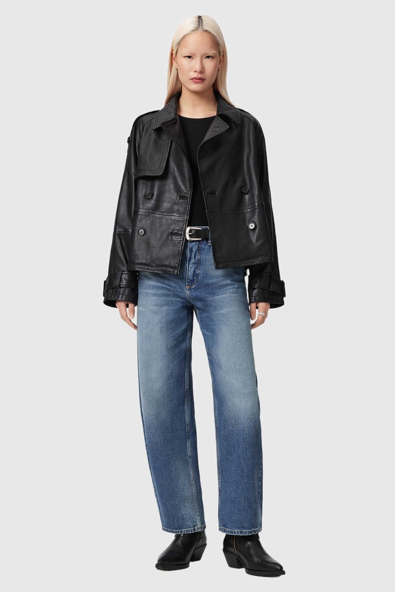 REYA CRPPED LTHR MAC BLACK 3
