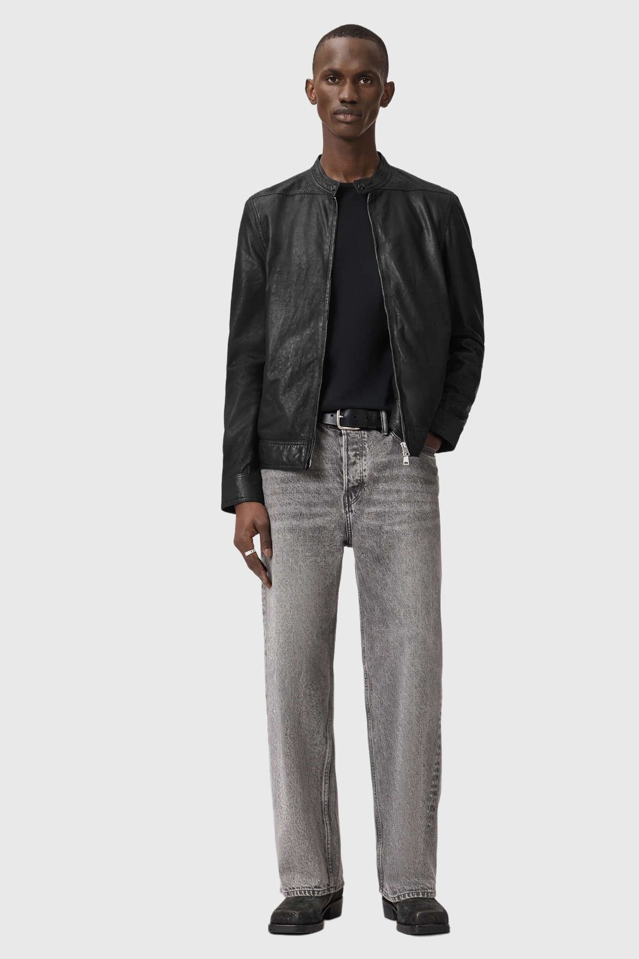 COLT LEATHER JACKET BLACK 3