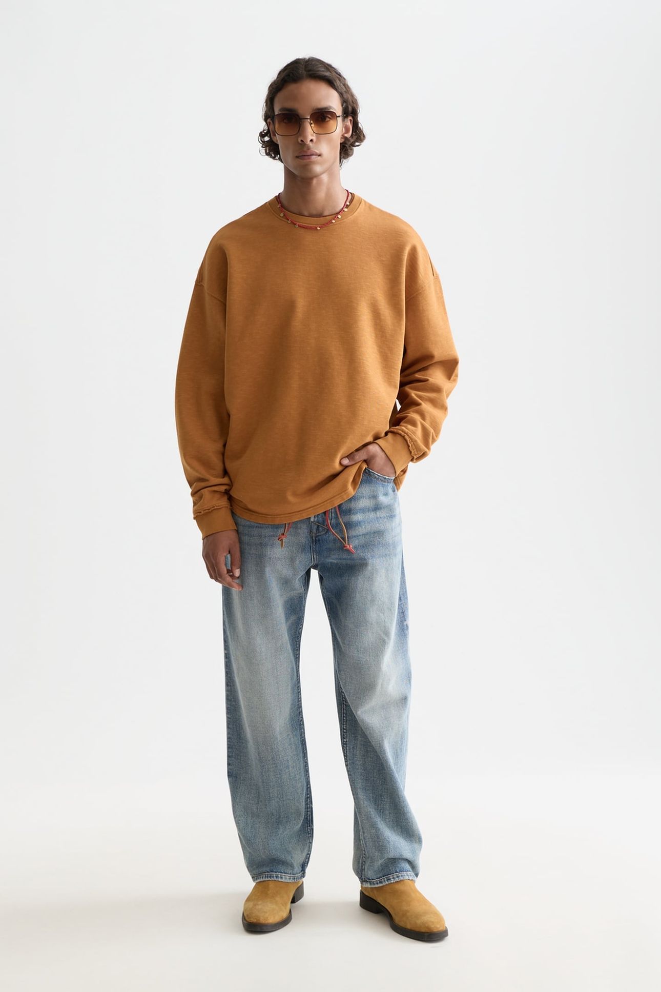 SEASONAL CORE 3 CROSSES PROGRAM LOOSE-FIT SWEATSHIRT MEDIUM 3