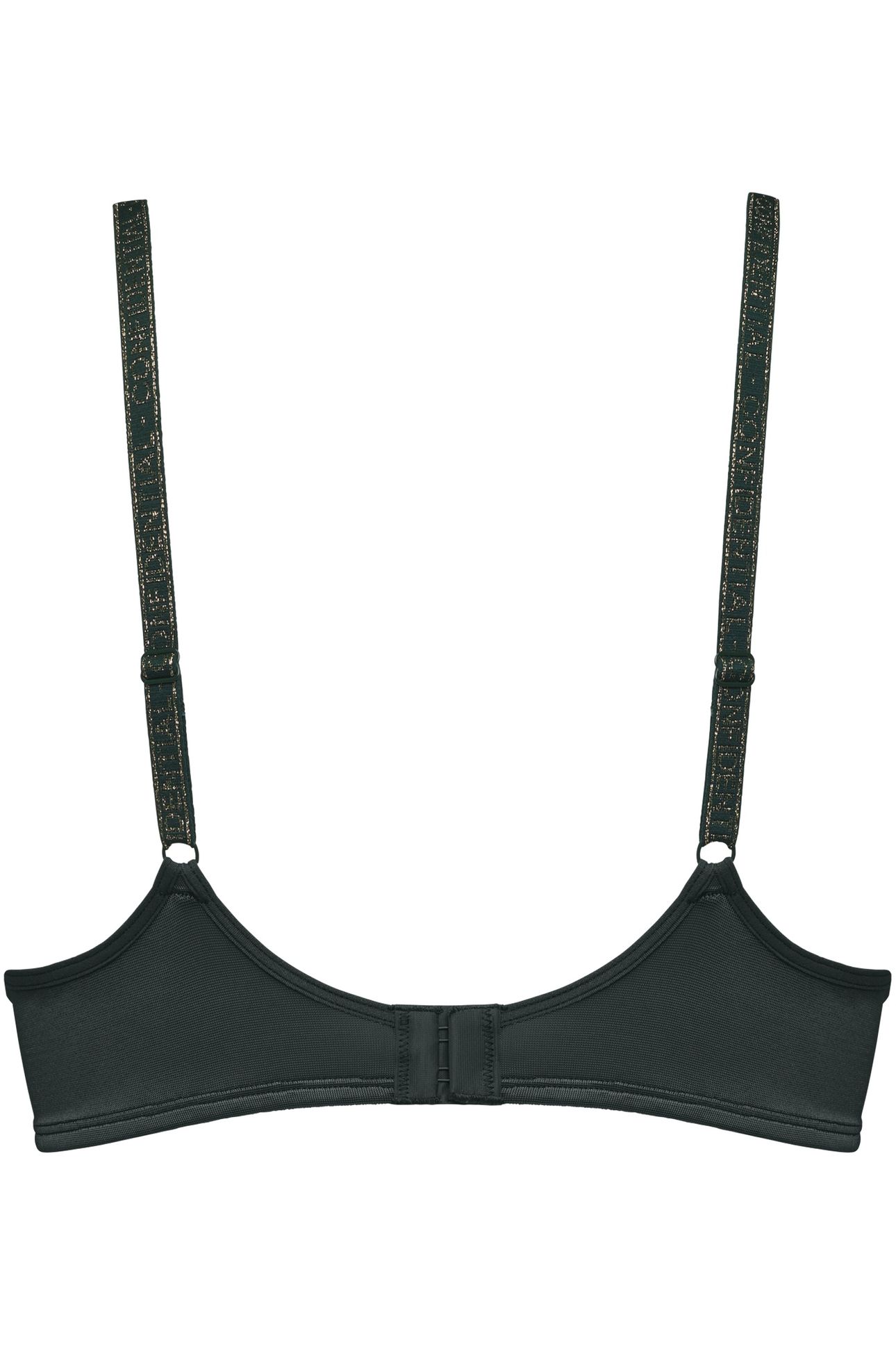 SPACE ODYSSEY FOREST GREEN PUSH UP BRA 4