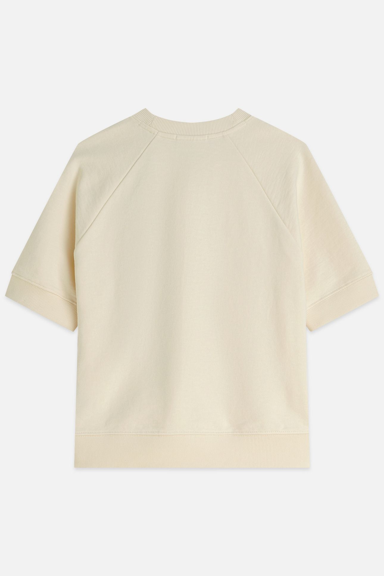 SHORTSLEEVED ARTWORK SWEATSHIRT EGGNOG 5