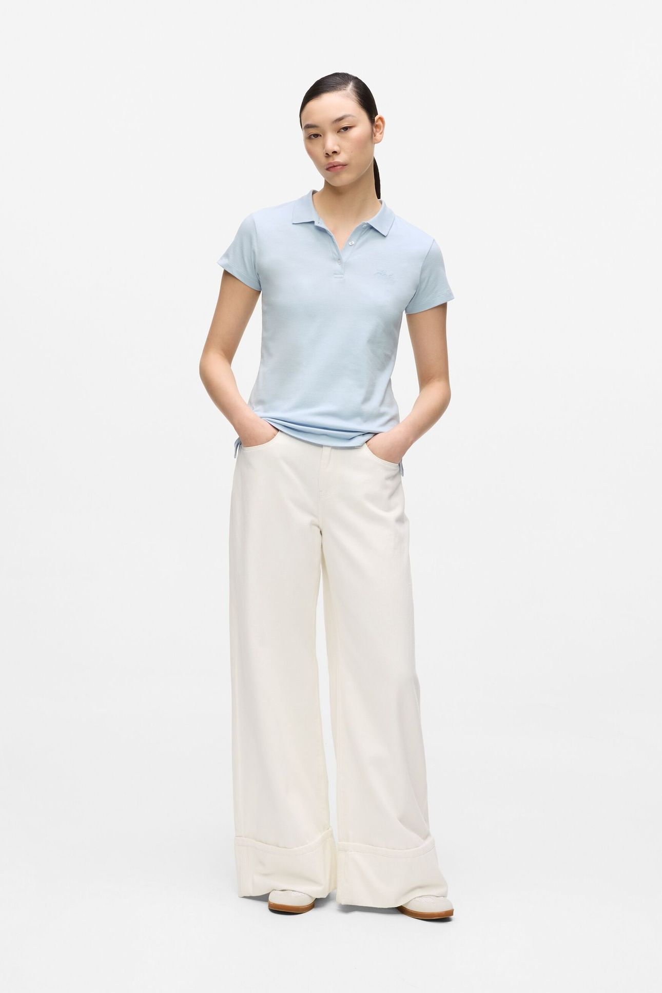 ESSENTIAL PIQUE POLO KENTUCKY BLUE 1